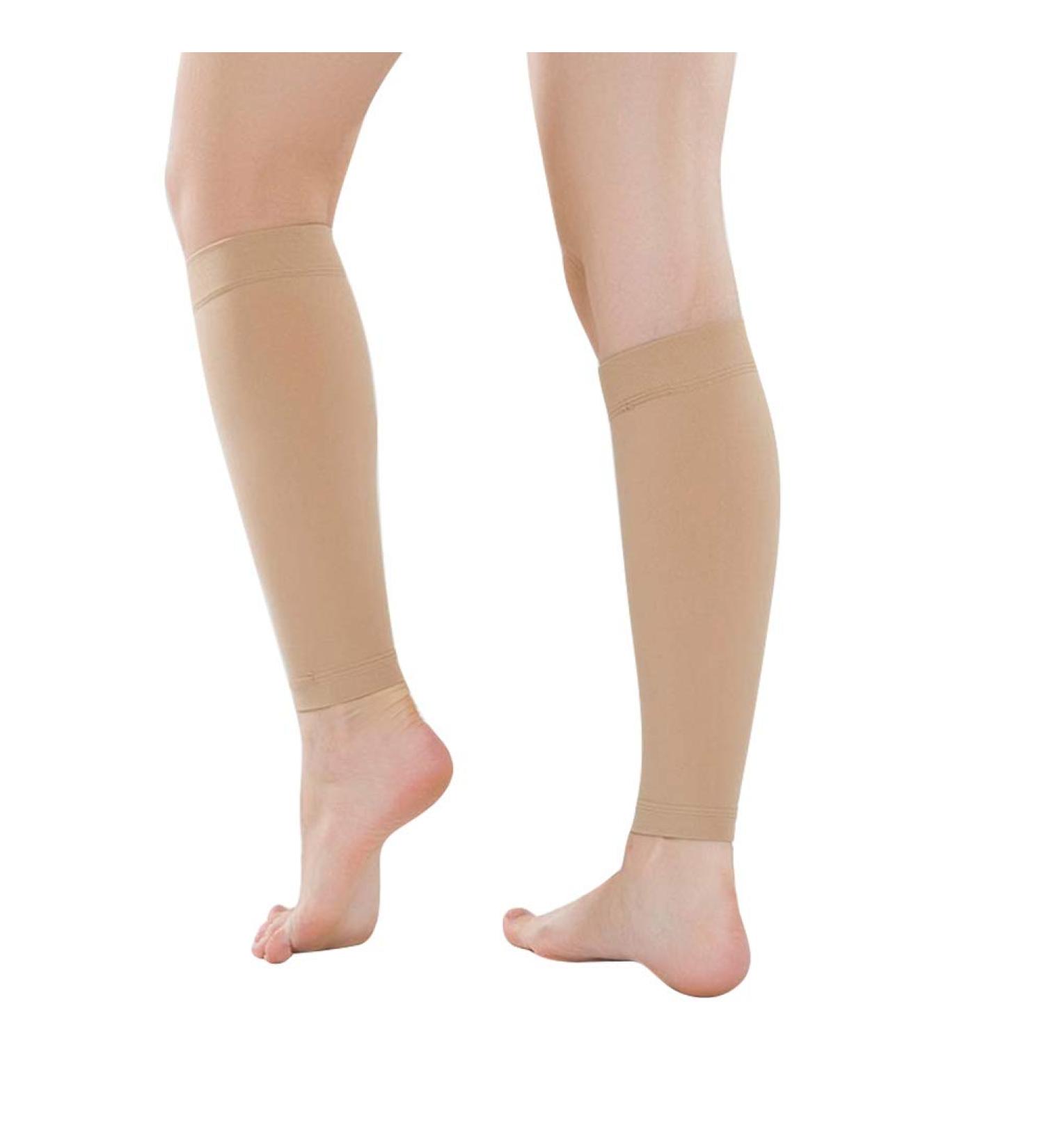 Artibetter Calf Compression Sleeves - Leg Warmers for Running Hiking & Sports - Skin Color M - Boost Performance & Recovery - Buy Online on GoSupps.com