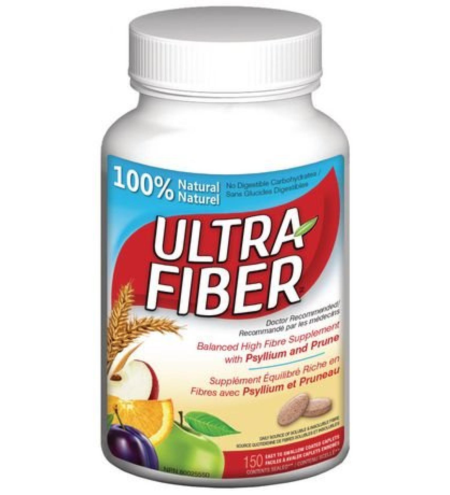 Ultra Fiber Balanced High Fibre Supplement 150 Caplets
