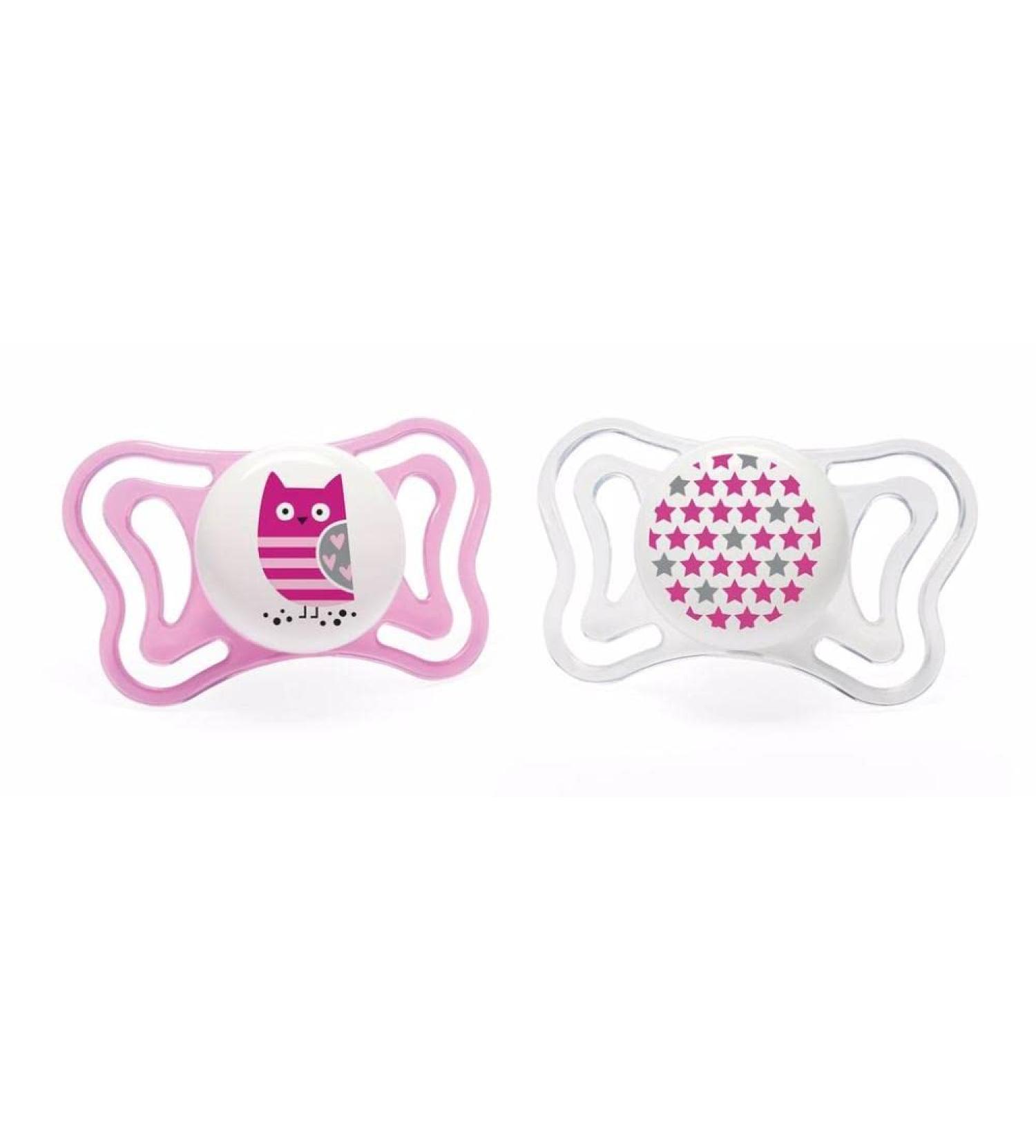 Chicco PhysioForma Light Pacifier - Pink for 6-16 Months | International Shipping Available - Buy Online on GoSupps.com