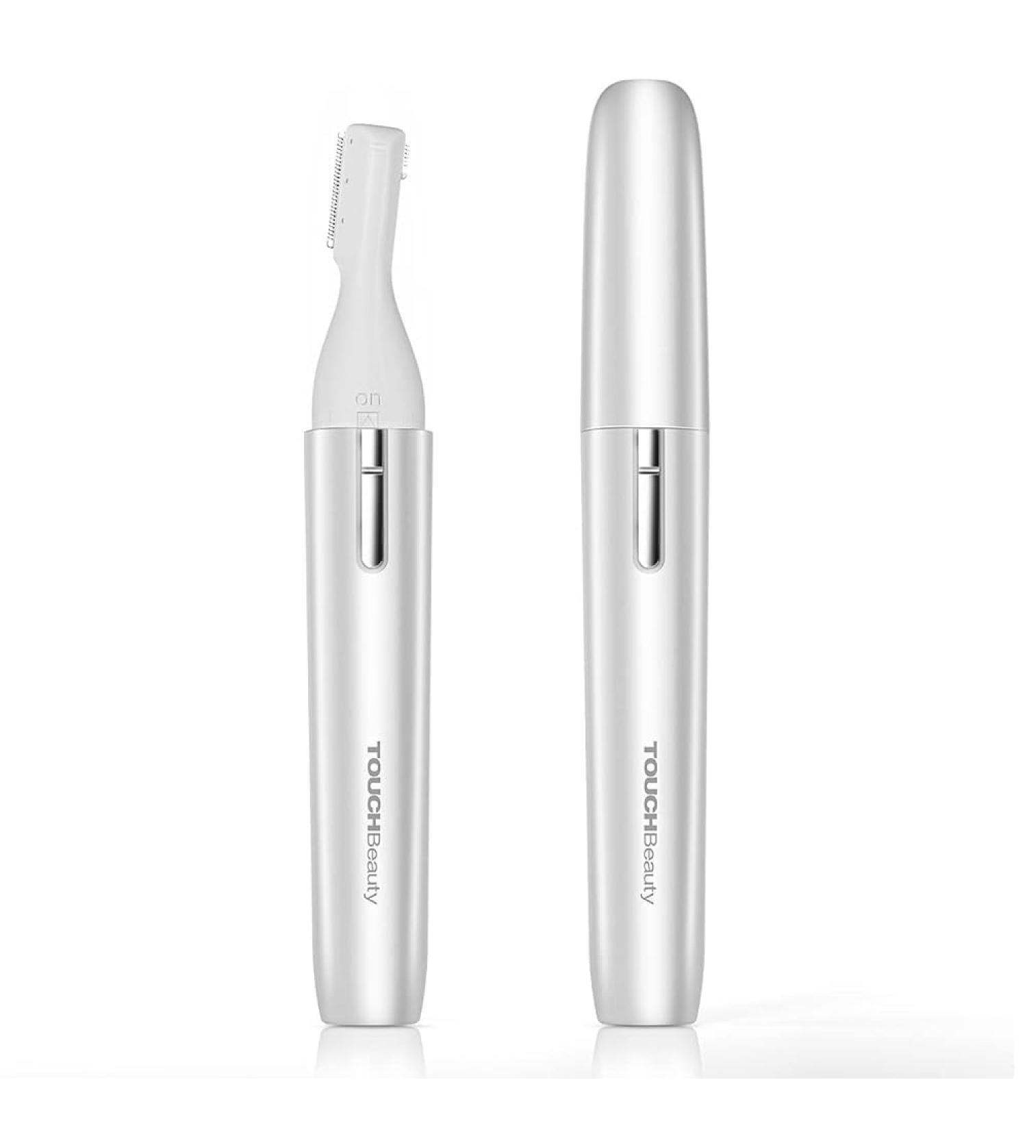 TOUCHBeauty Eyebrow Trimmer - 2 in 1 Painless Precision Face Shaver for Women | Ideal for Eyebrows Face Chin & Peach Fuzz - Buy Online on GoSupps.com