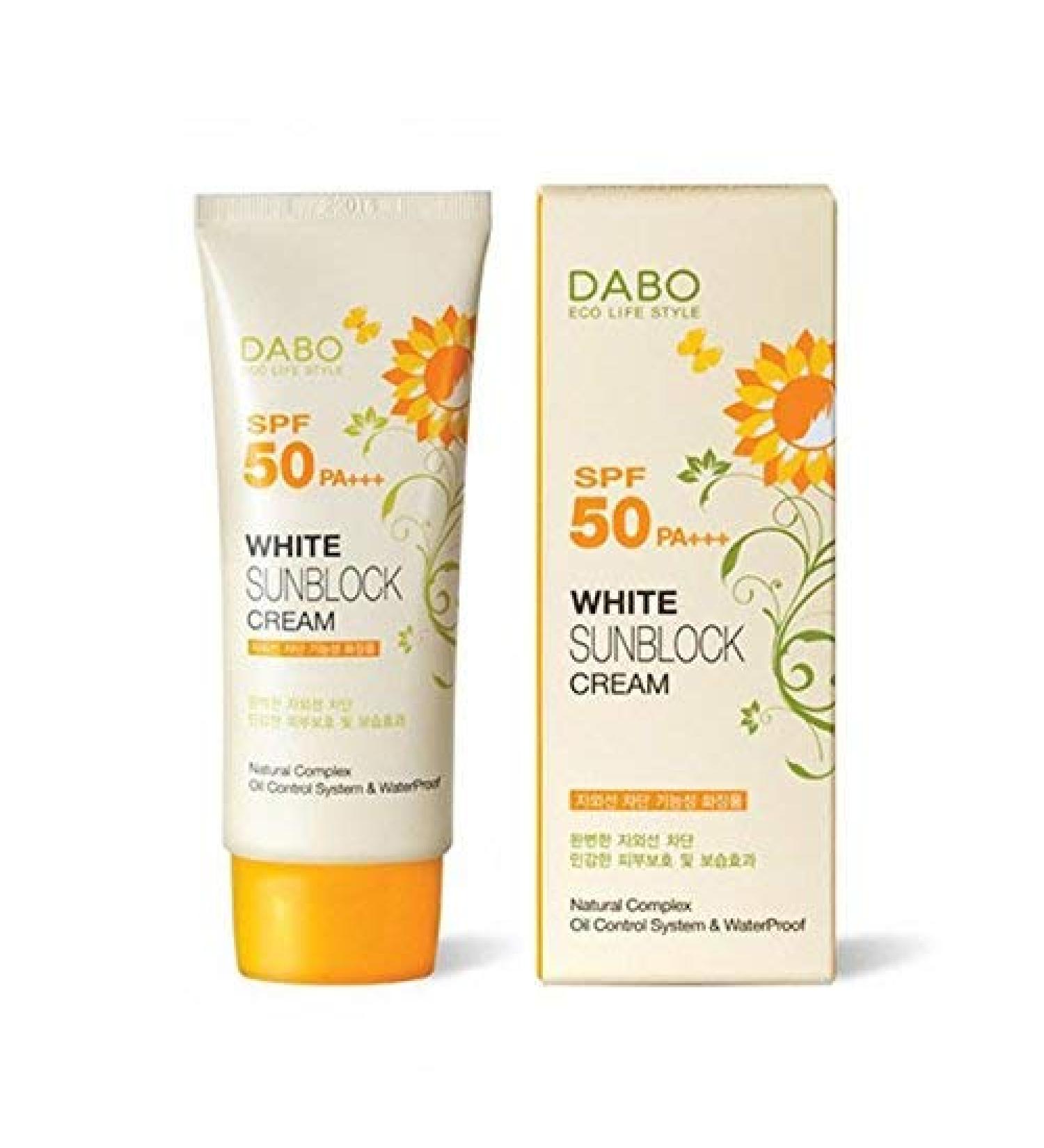 DABO White Sunblock Cream SPF50 PA+++ (70ml)