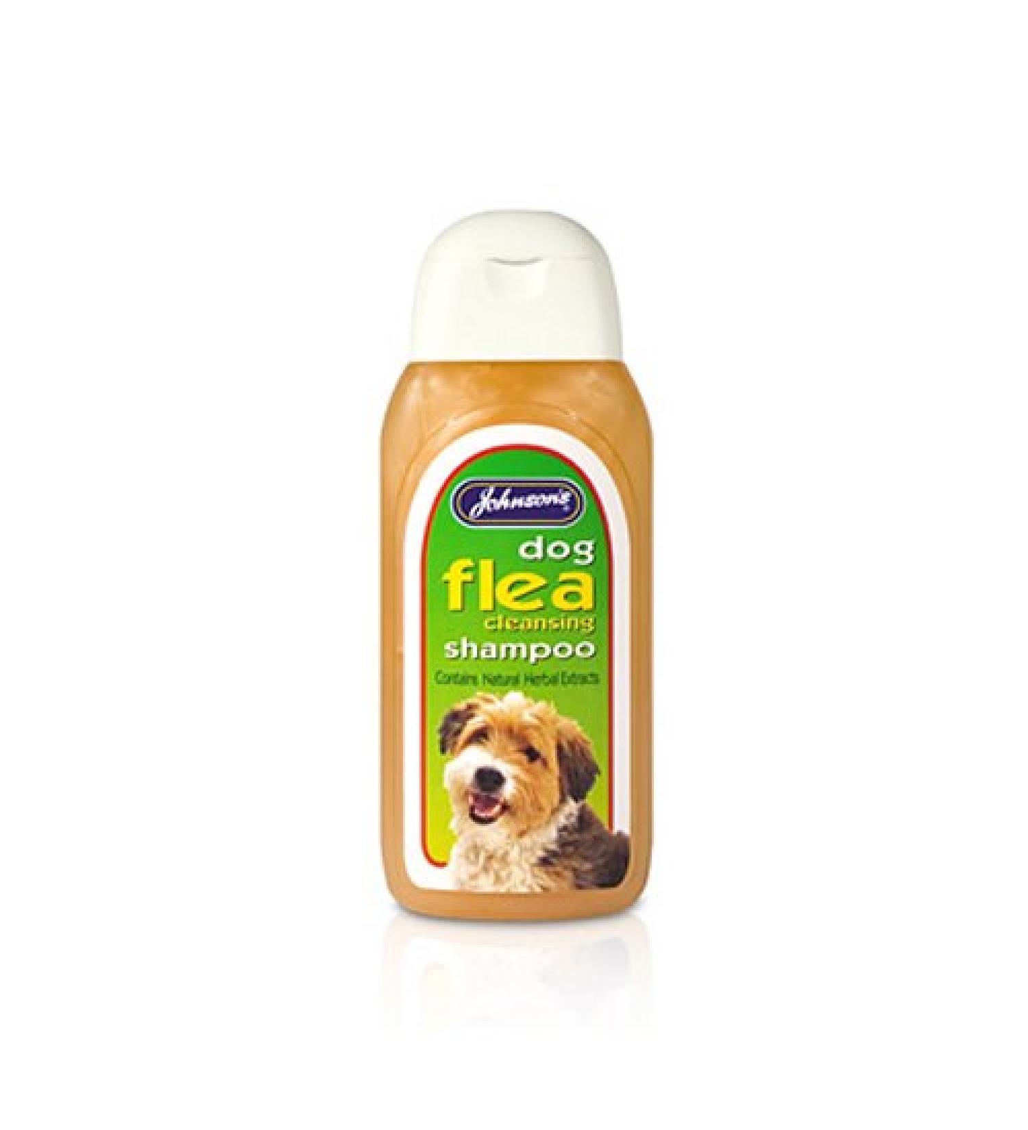 Johnson s Flea Cleansing Shampoo for Dogs (Bottle Size: 200ml Bottle)
