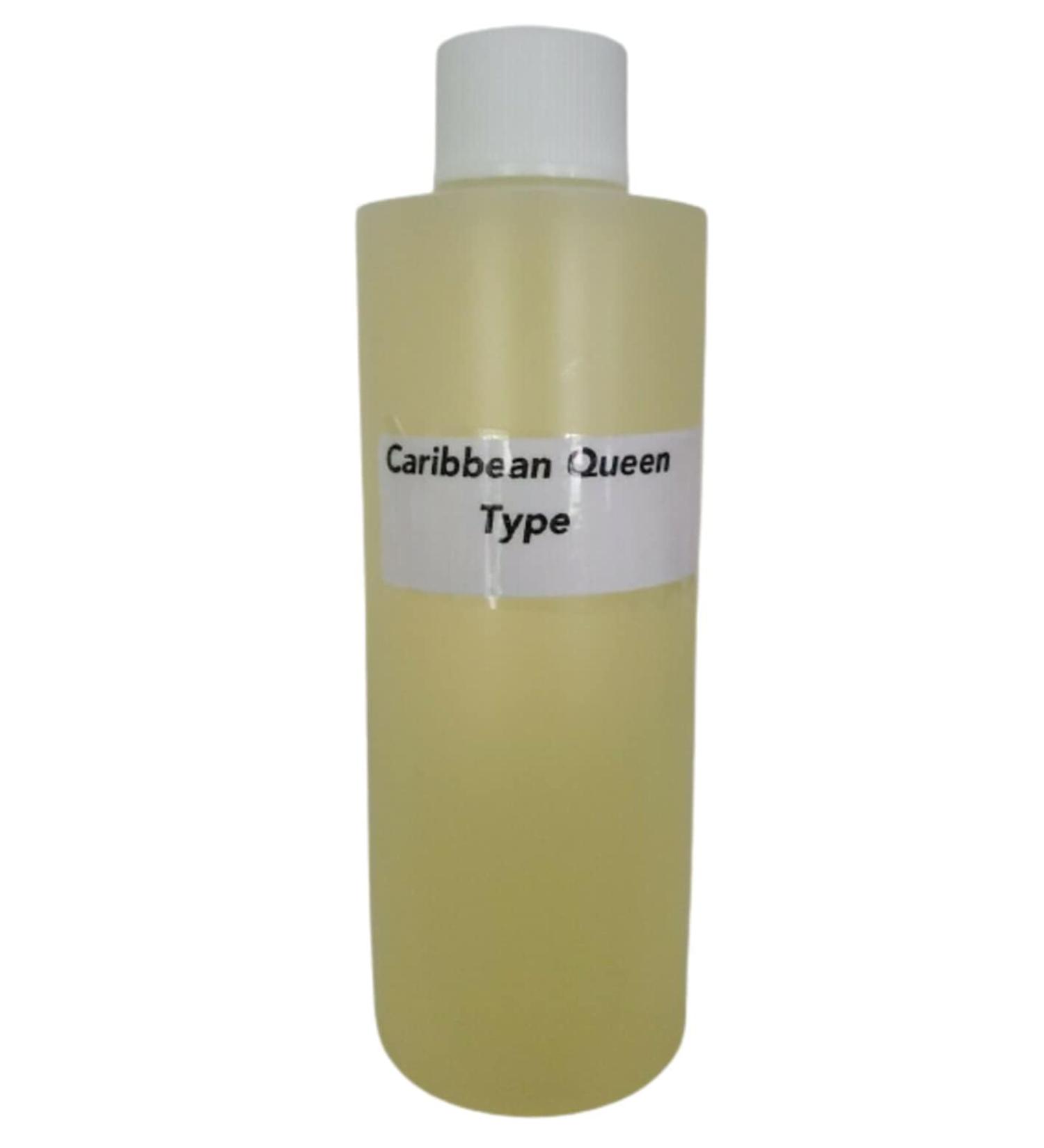 Caribbean Queen Type Body Oil 4 oz Unisex Pure Uncut Long Lasting Premium Grade Scented Perfume Fragrance Oil