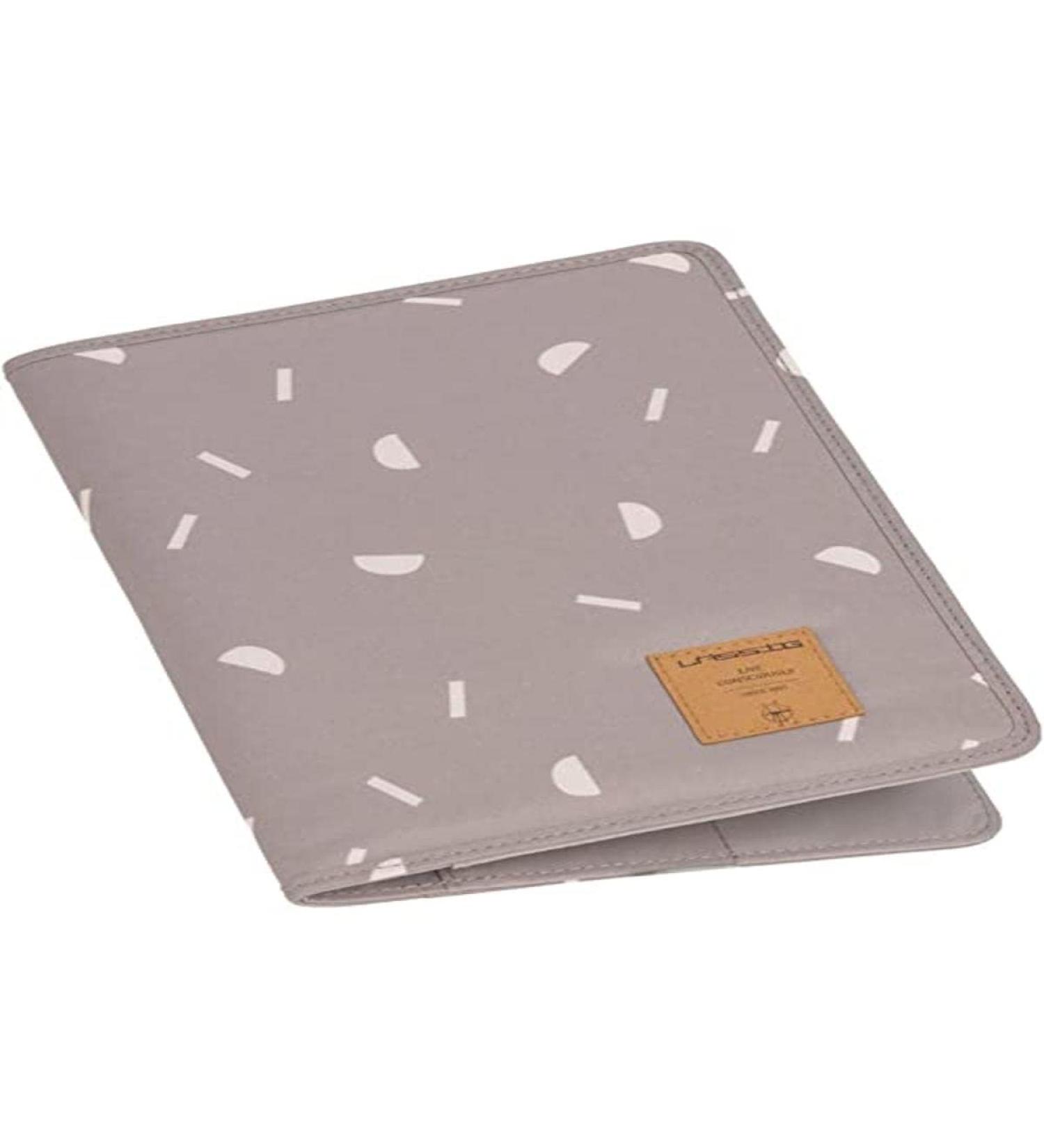 L SSIG Mama maternity pass cover U-booklet bag document bag ultrasound booklet ultrasound bag/Casual Mum's Organizer Blocks taupe 3T