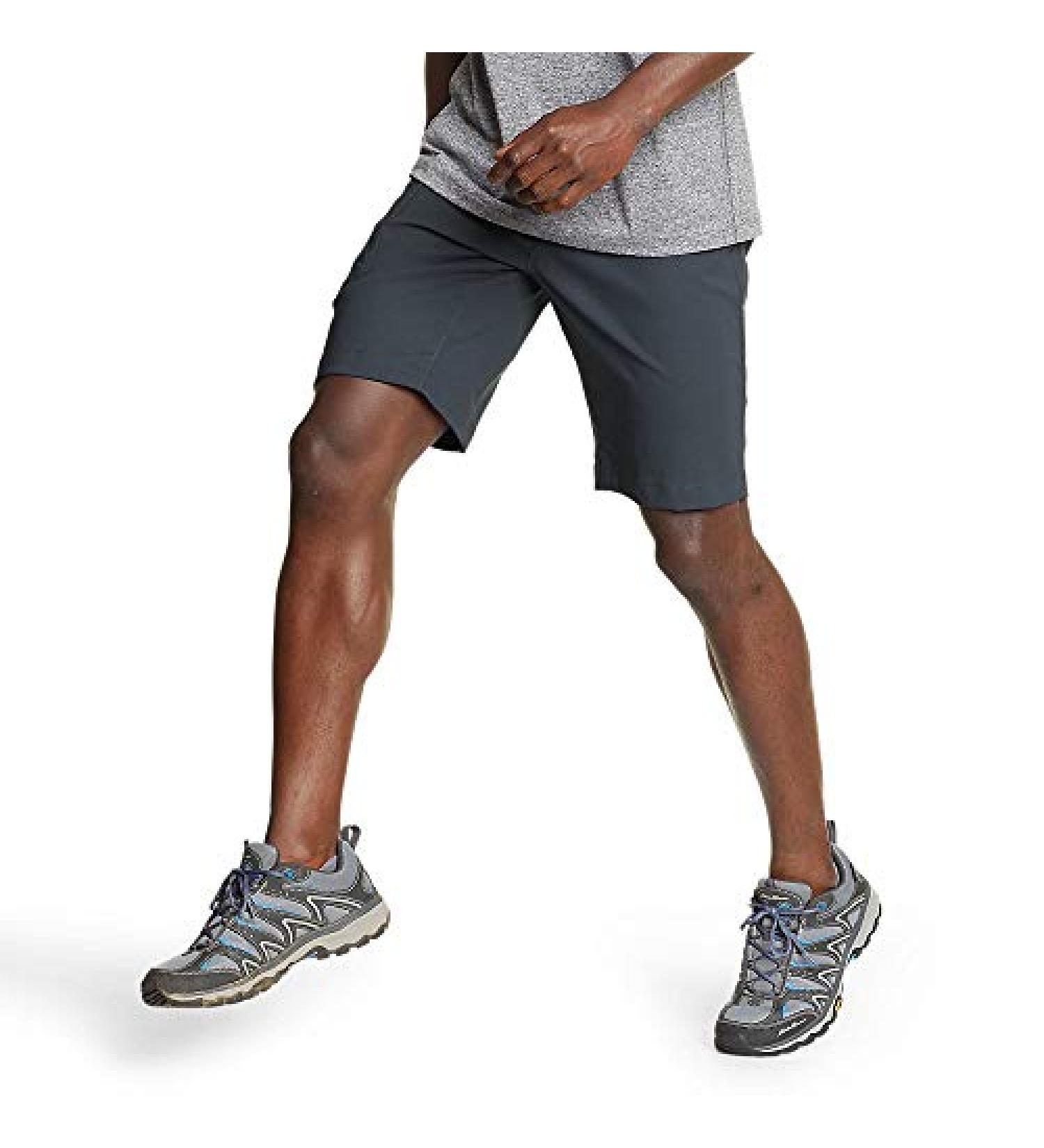 Eddie Bauer Men's Rainier Shorts Regular 33 - Storm Rainier | Shop Now - Buy Online on GoSupps.com