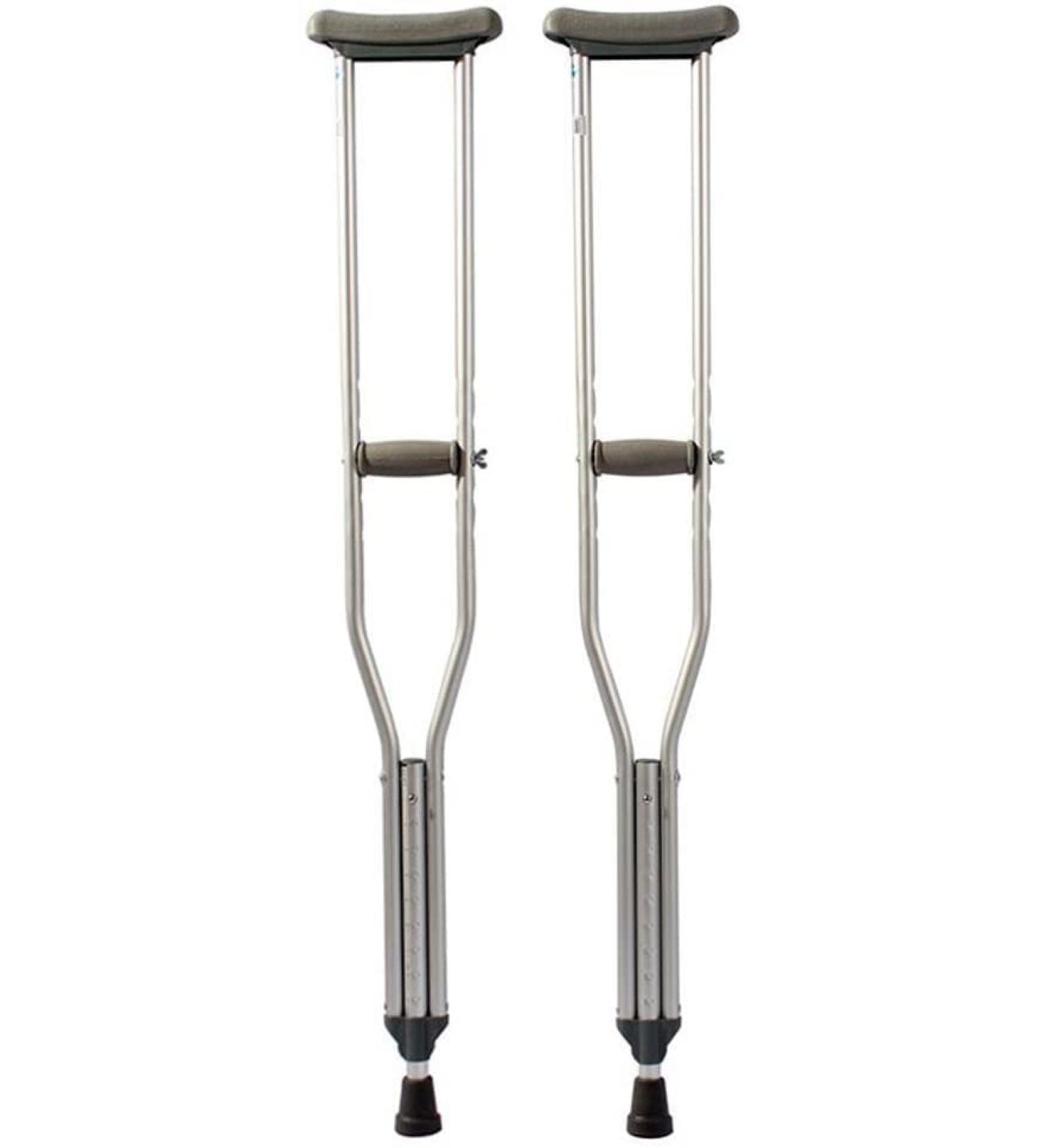 Crutches for Adults Underarm Underarm Crutches for Adjustable Aluminum alloy Underarm Adjustable Non- slip Crutch Pair for Adults and Teenager Great for Travel or Work Selfless dedication - Buy Online on GoSupps.com
