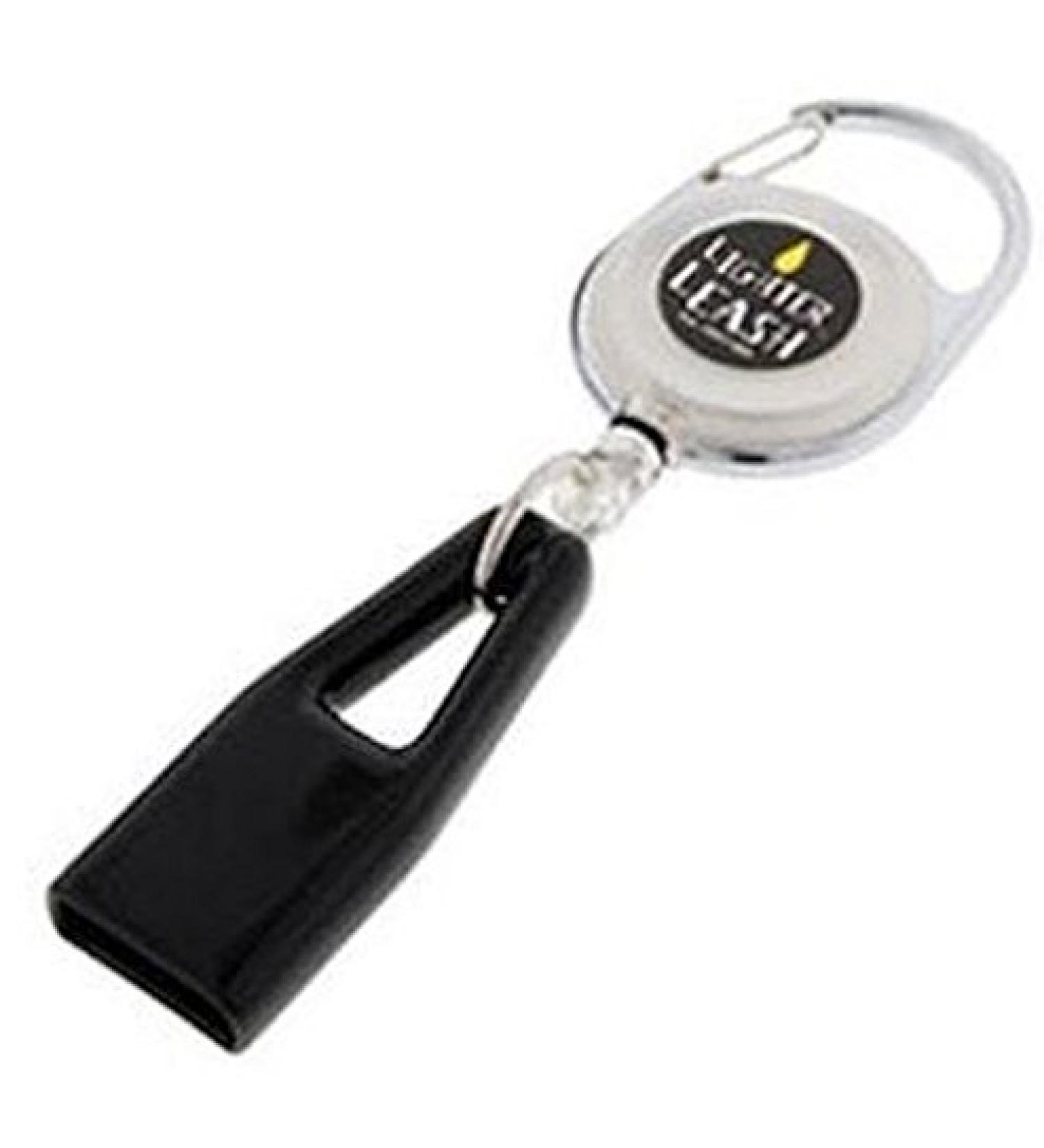 LIGHTER LEASH Premium Retractable Lighter Holder - Assorted Colors - 10 Pack