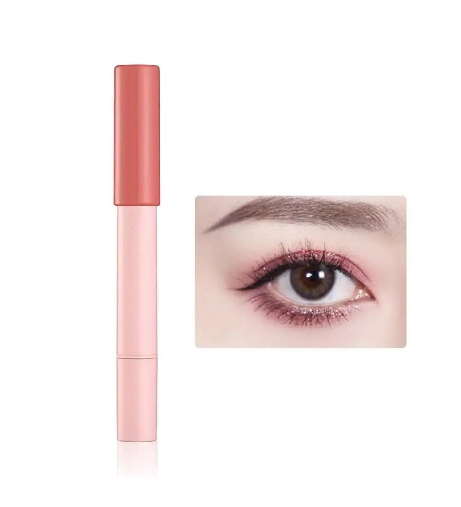 1pc Waterproof High Gloss Pearl Eye Makeup Eye Shadow Stick Shadow Lasting Makeup Shimmer Silkworm Glitter Eyes Eye Tools (Color : 01) - Buy Online on GoSupps.com