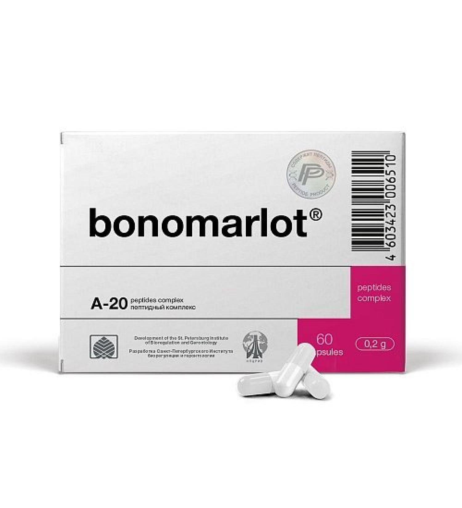 Bonomarlot Peptide Bioregulator 60 Capsules