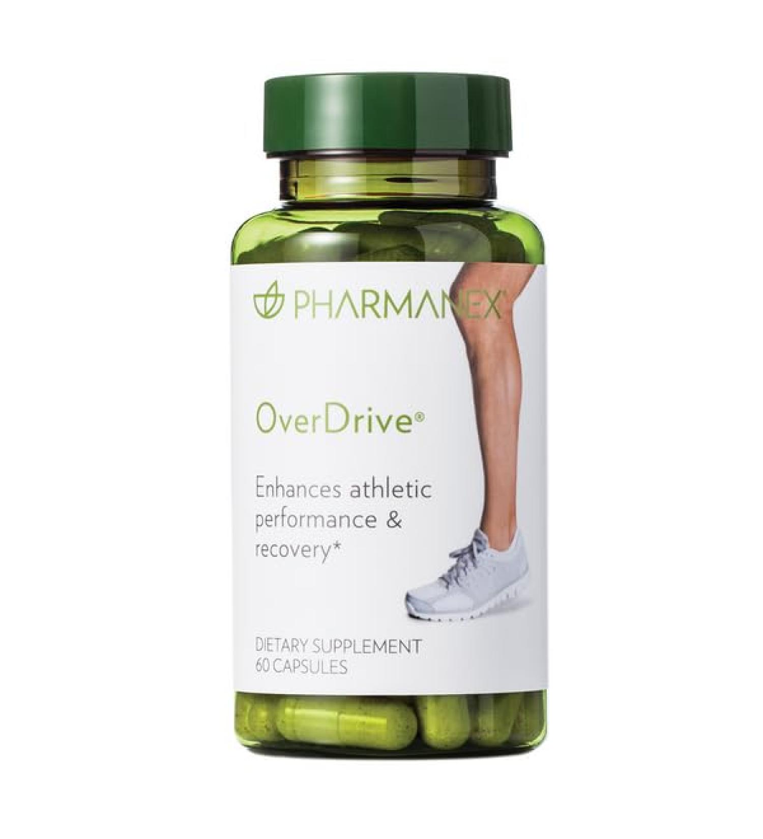 Pharmanex Overdrive Sports Supplement - Advanced Recovery | Energy Metabolism Support | B Vitamins Antioxidants & Enzymes for Athletes - Buy Online on GoSupps.com