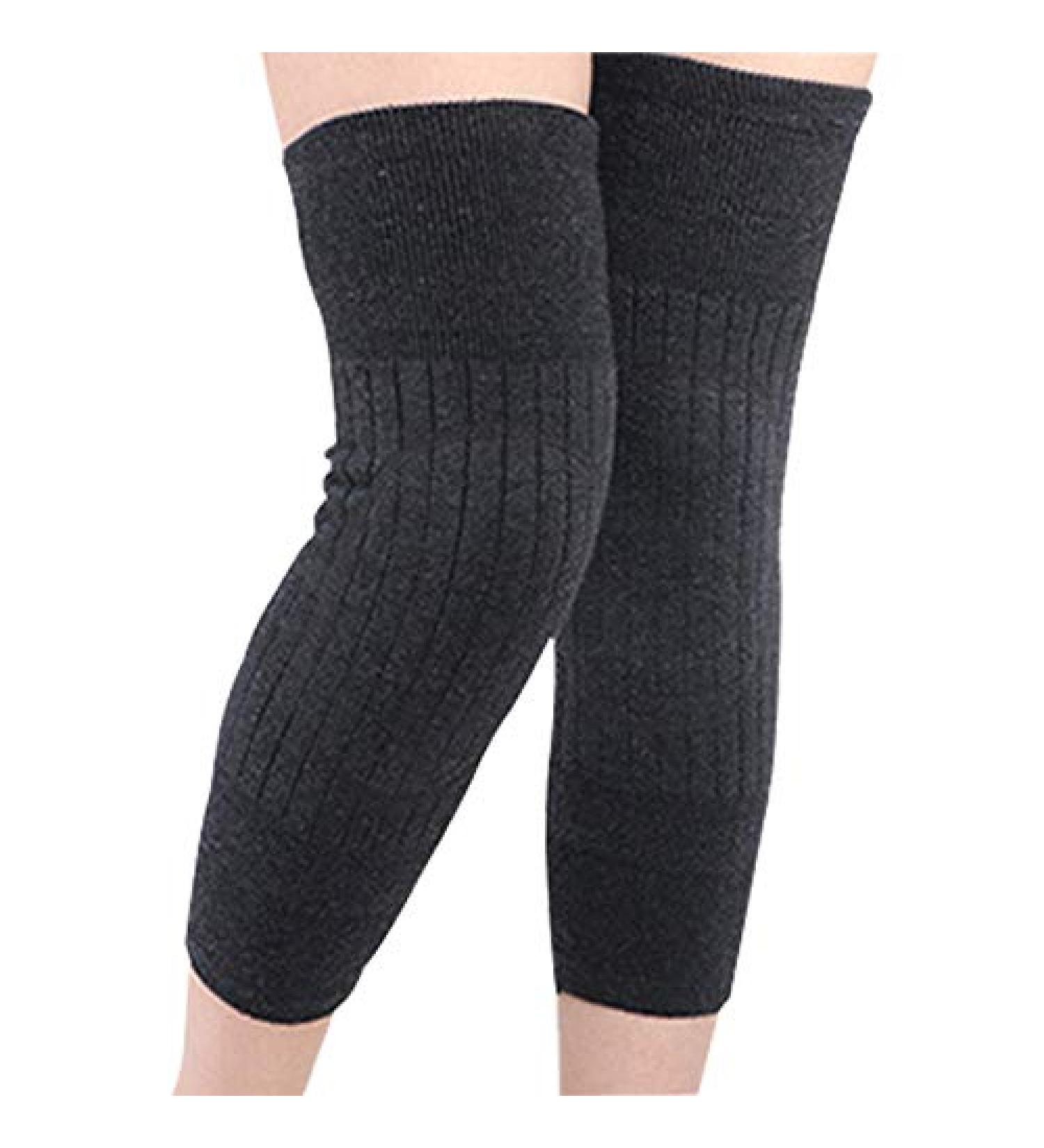 ITODA Cashmere Knee Warmers - Thermal Knee Pads & Sleeves for Winter Support - Non-Slip Thigh Pads (2 Piece - Buy Online on GoSupps.com