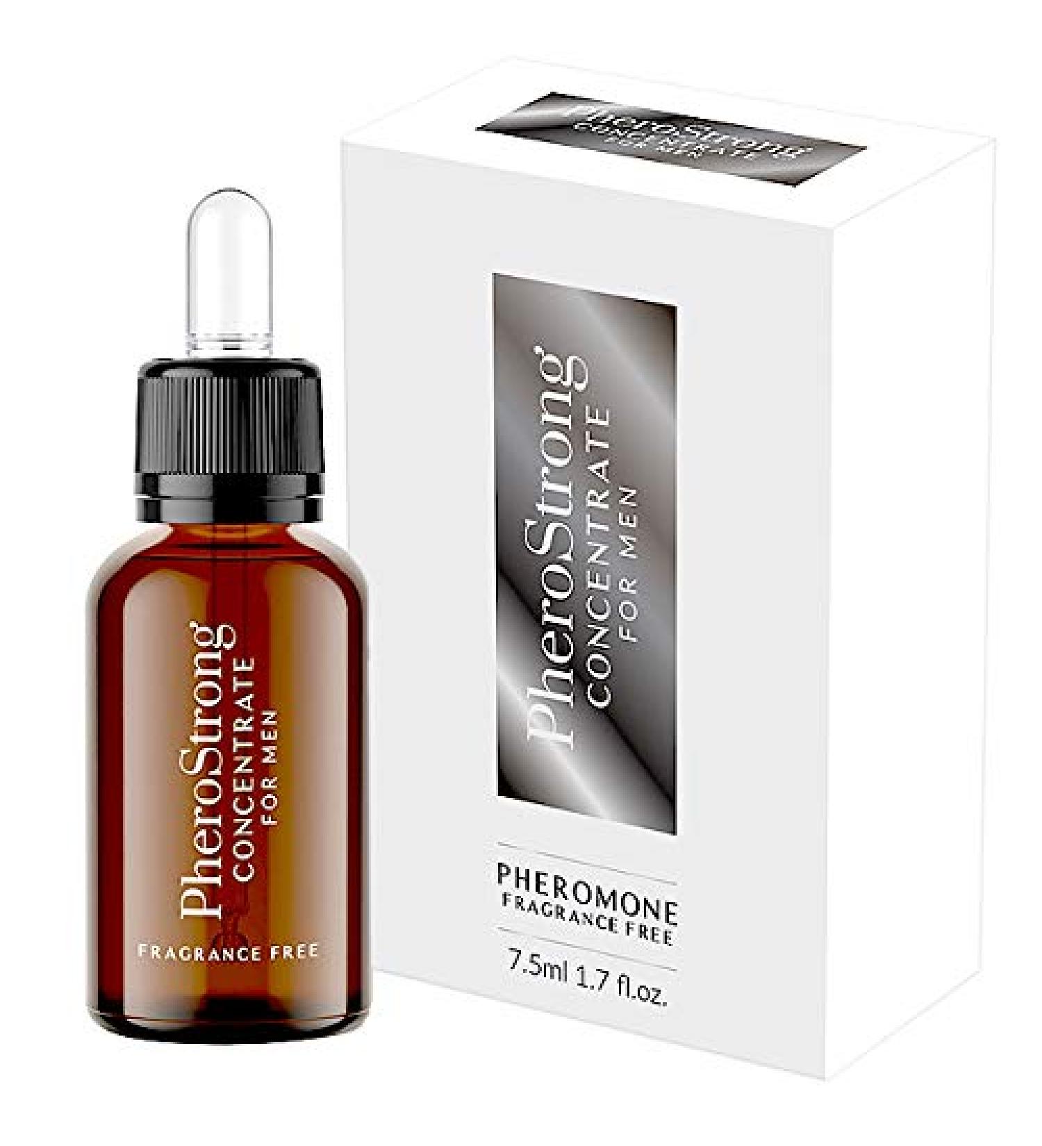 CONCENTRATE pheromones Oil for Men - Fragance Free - Pheromones Perfume - For him to Her - Feromonas para hombre atraer mujeres - Concentrated - 0.25 Fl.Oz / 7.5 ml