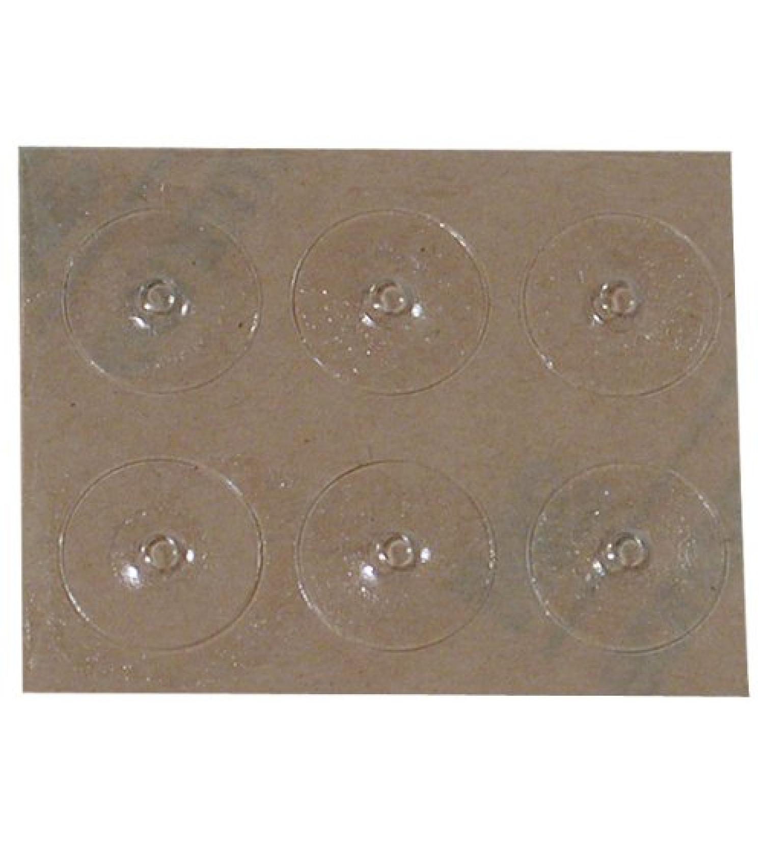 Loc-Dots - Keyboard Key Location Dots- Clear