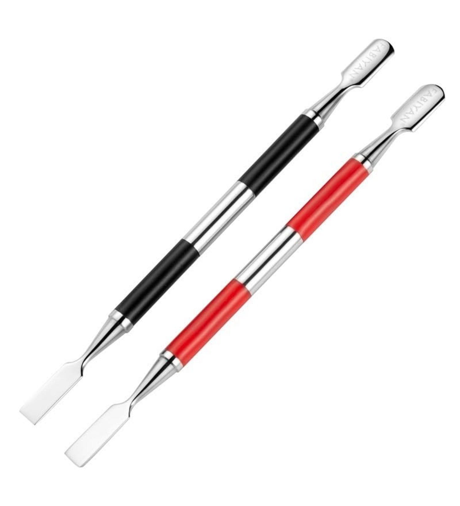 Stainless Steel Nail & Cuticle Care: Precision Toolsfor At-Home Manicures & Pedicures-Expert(Red) - Buy Online on GoSupps.com
