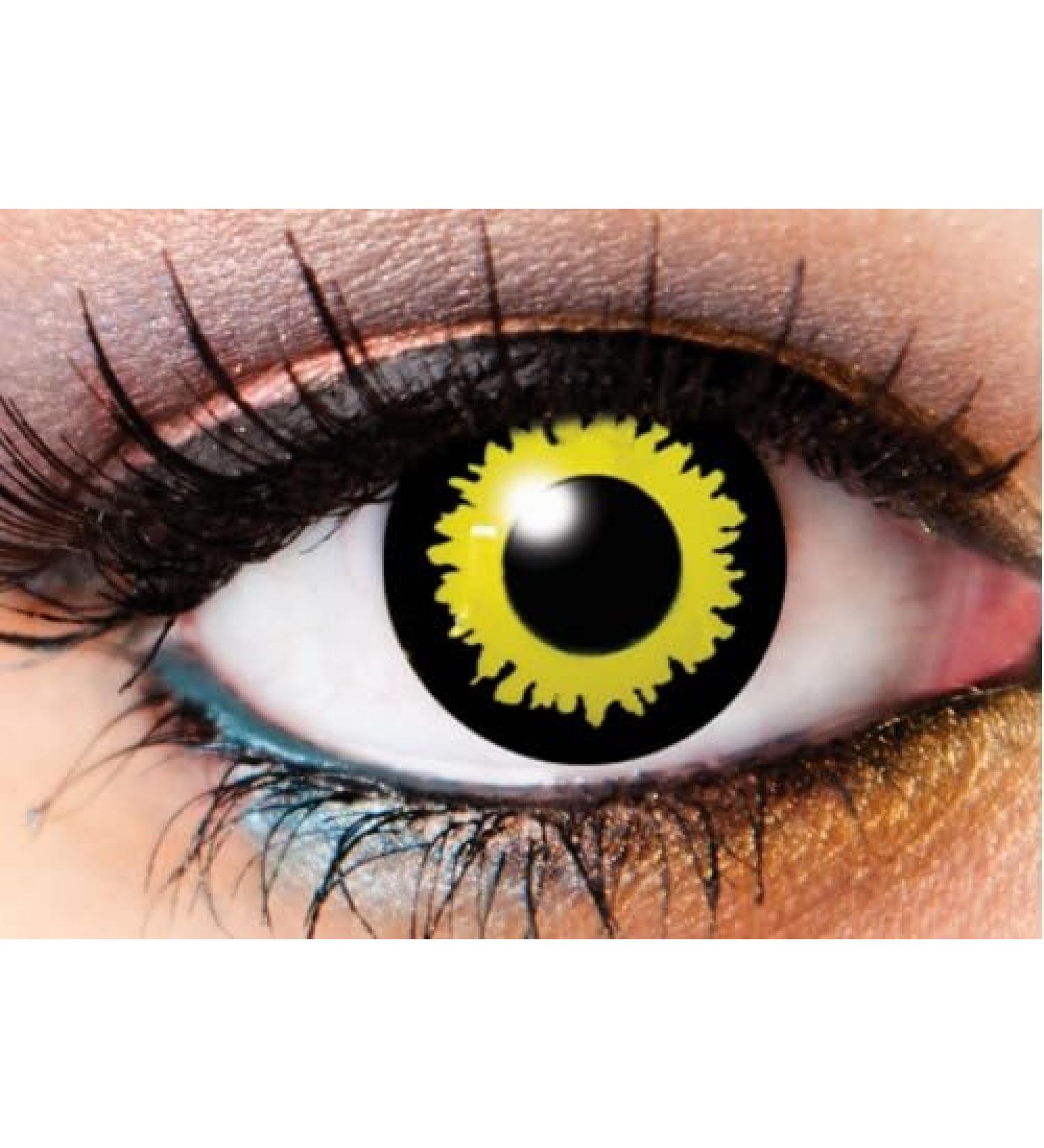 Yellow Eclipse Contacts - 1 Day Contact Lens