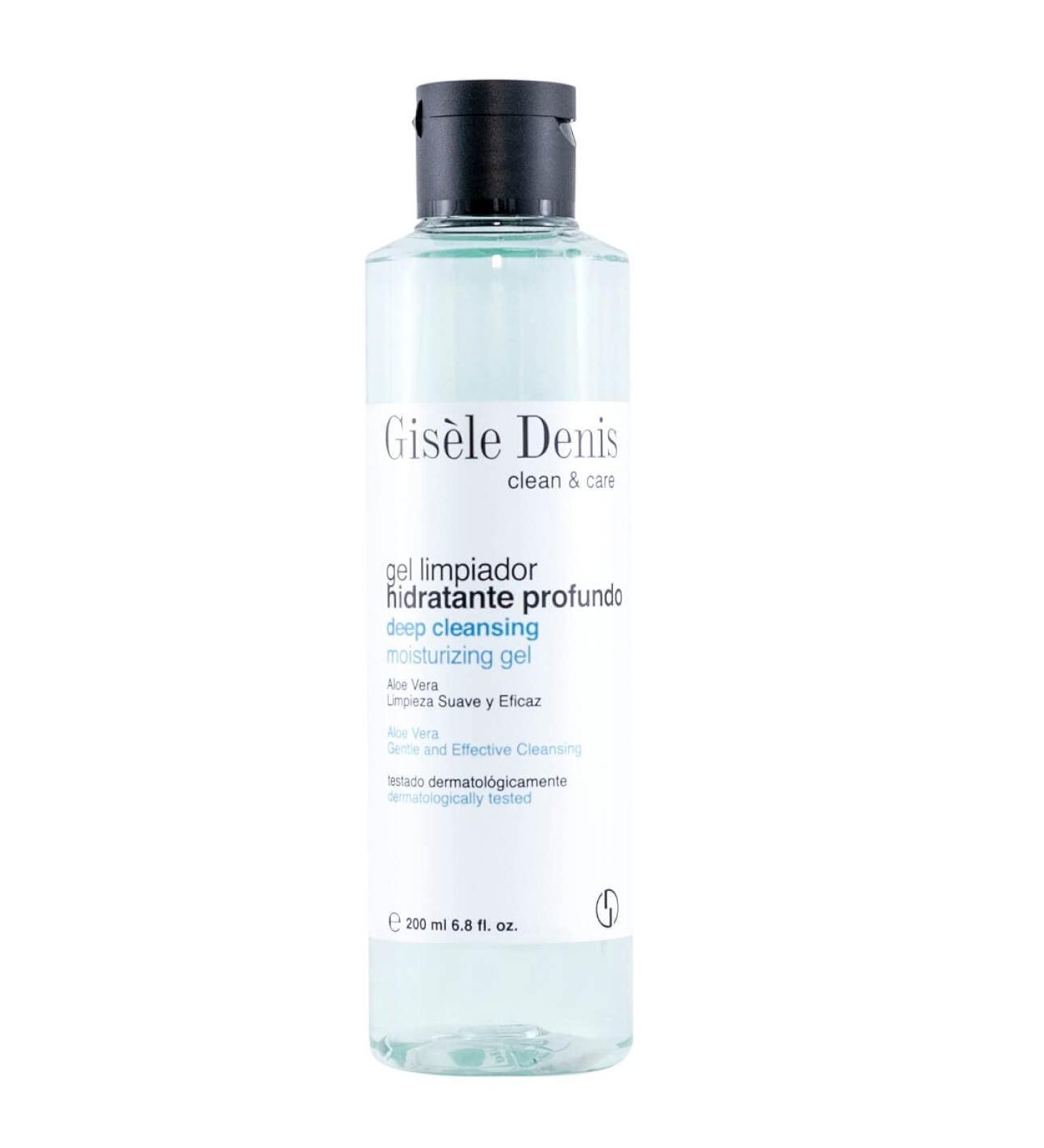 GIS LE DENIS Facial Cleansing Gel with Aloe Vera - 200 ml | Gentle Facial Care for All Skin Types | International Shipping Available - Buy Online on GoSupps.com