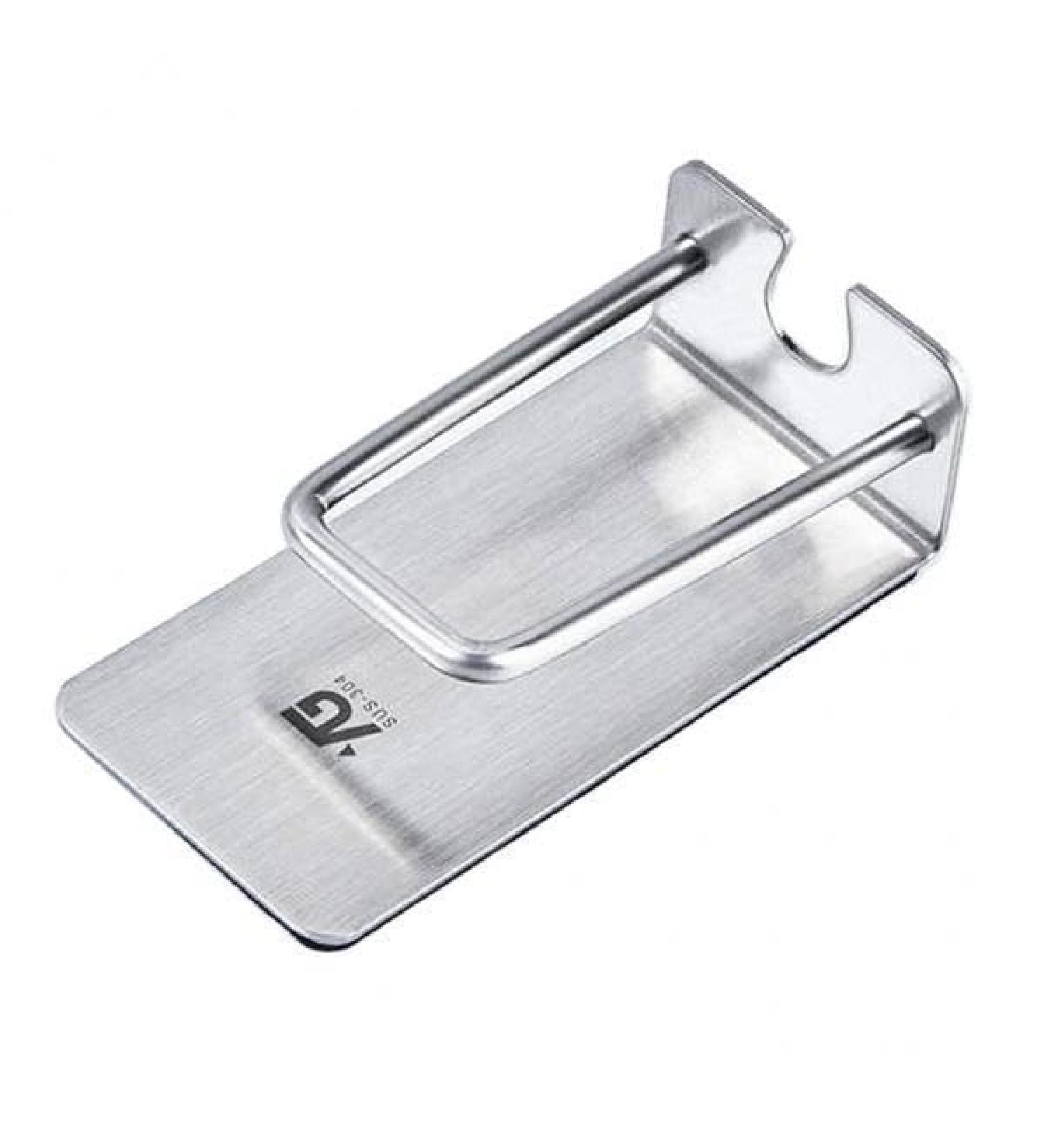 perfk Stainless Steel Toothbrush Holder & Self-Filling Toothpaste Dispenser | Convenient Bathroom Organizer for International Shipping - Buy Online on GoSupps.com