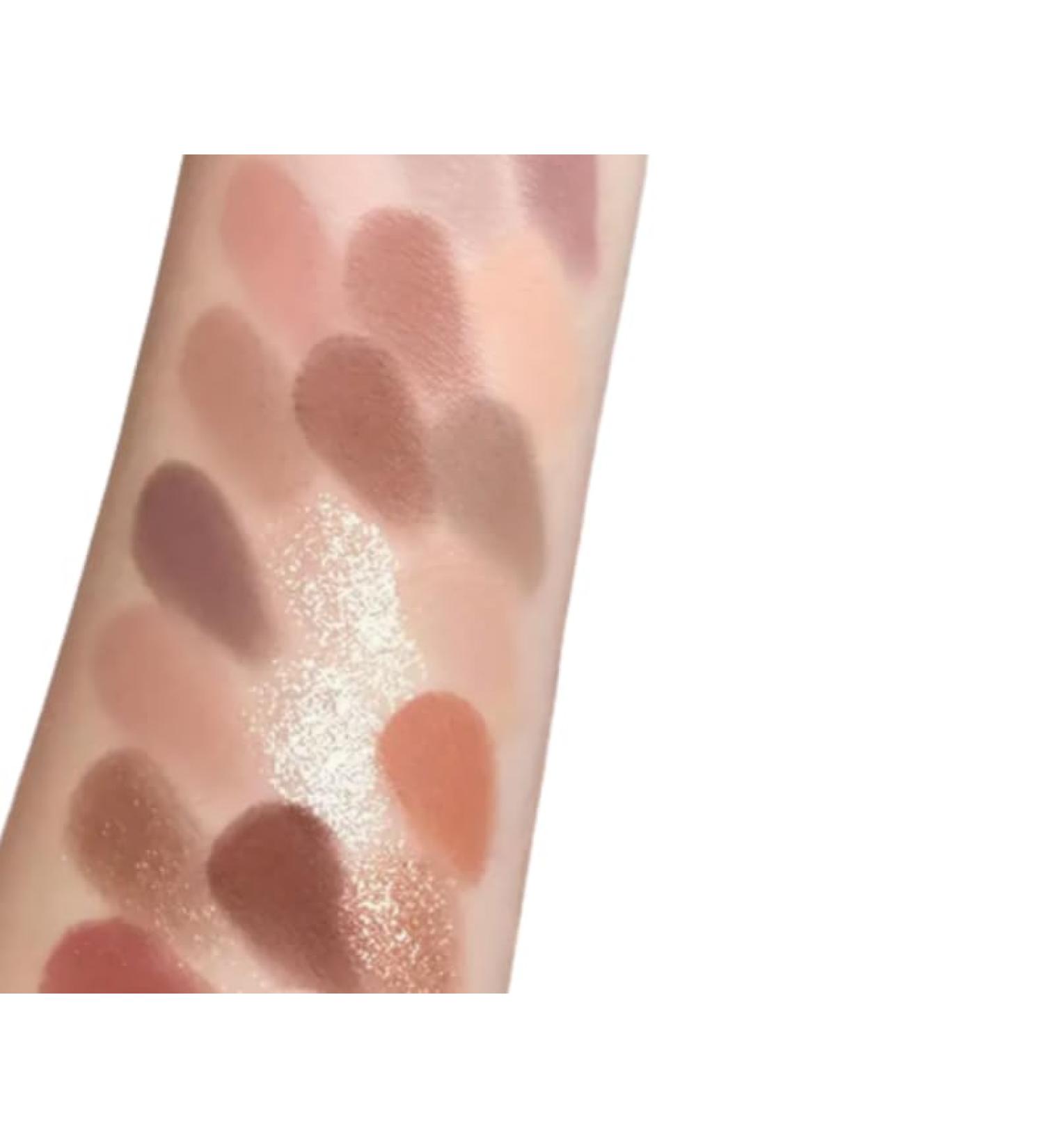 20 Color Earthy Eyeshadow Palette - Creamy & Shimmer Waterproof Glitter Makeup for Every Look - Buy Online on GoSupps.com