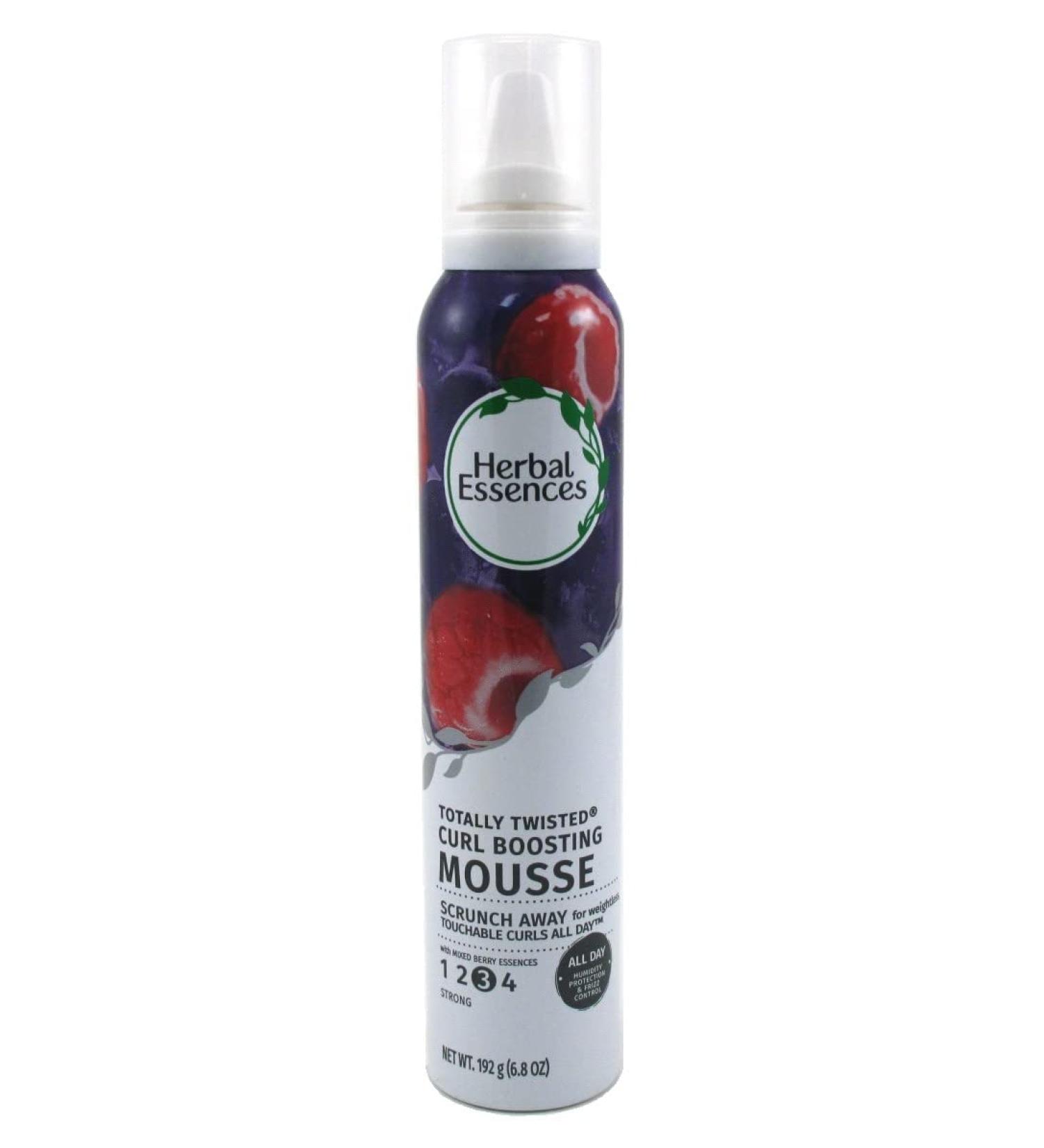 Herbal Essences Totally Twisted Curl Boosting Mousse 6.8 oz (201ml) - Pack of 2 | Buy Online - Buy Online on GoSupps.com