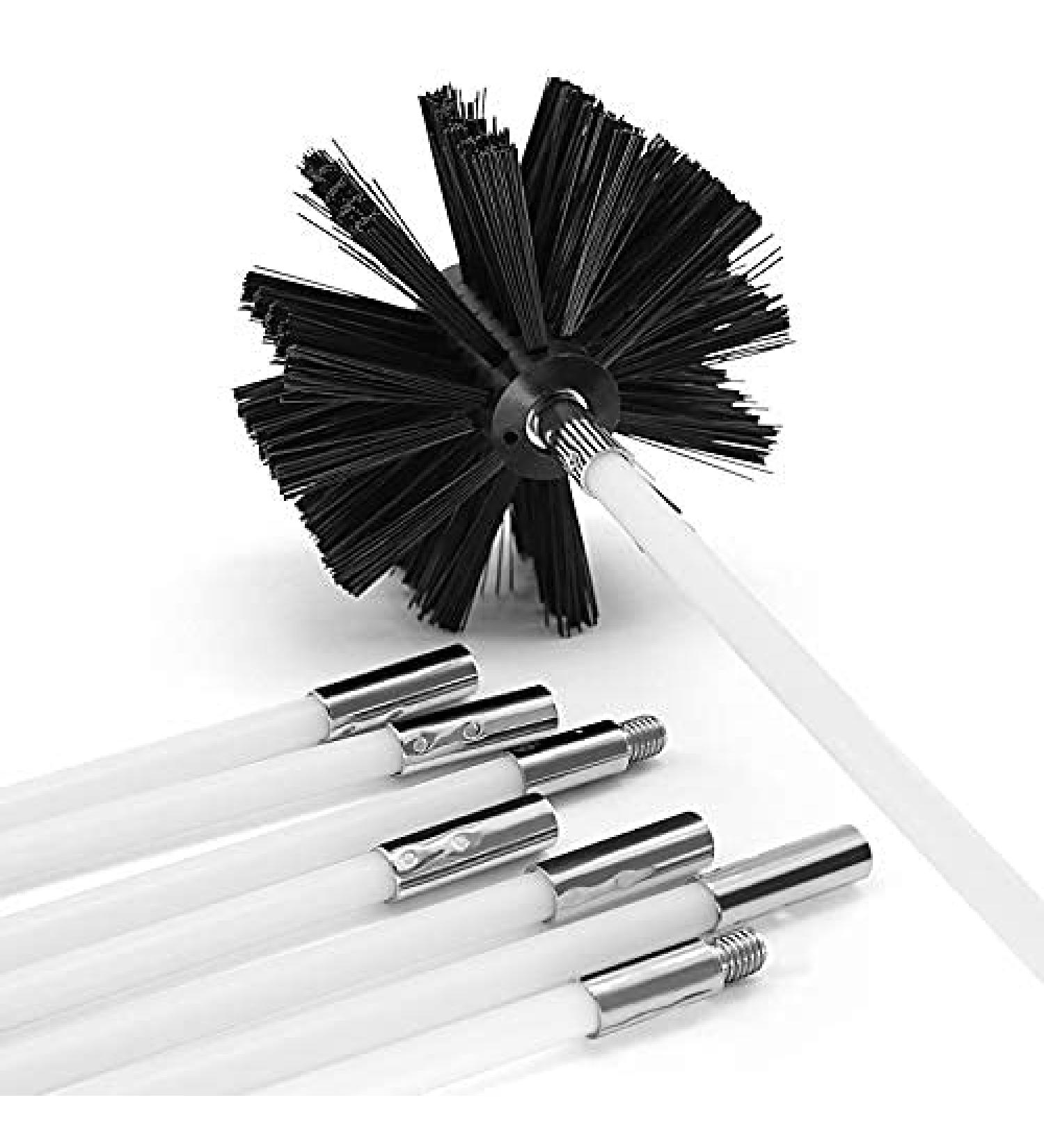 DPD 10 Feet Dryer Vent Cleaner Kit - Flexible Rods & Lint Remover for Effective Dryer Duct Cleaning - Buy Online on GoSupps.com