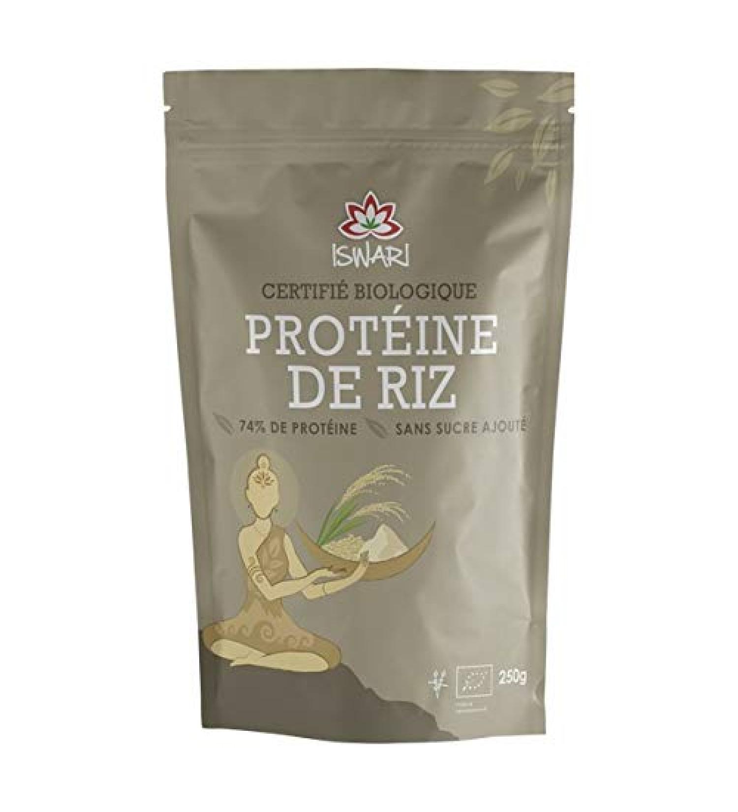 Iswari - Organic Rice Protein - 250G - Sold per unit - Buy Online on GoSupps.com