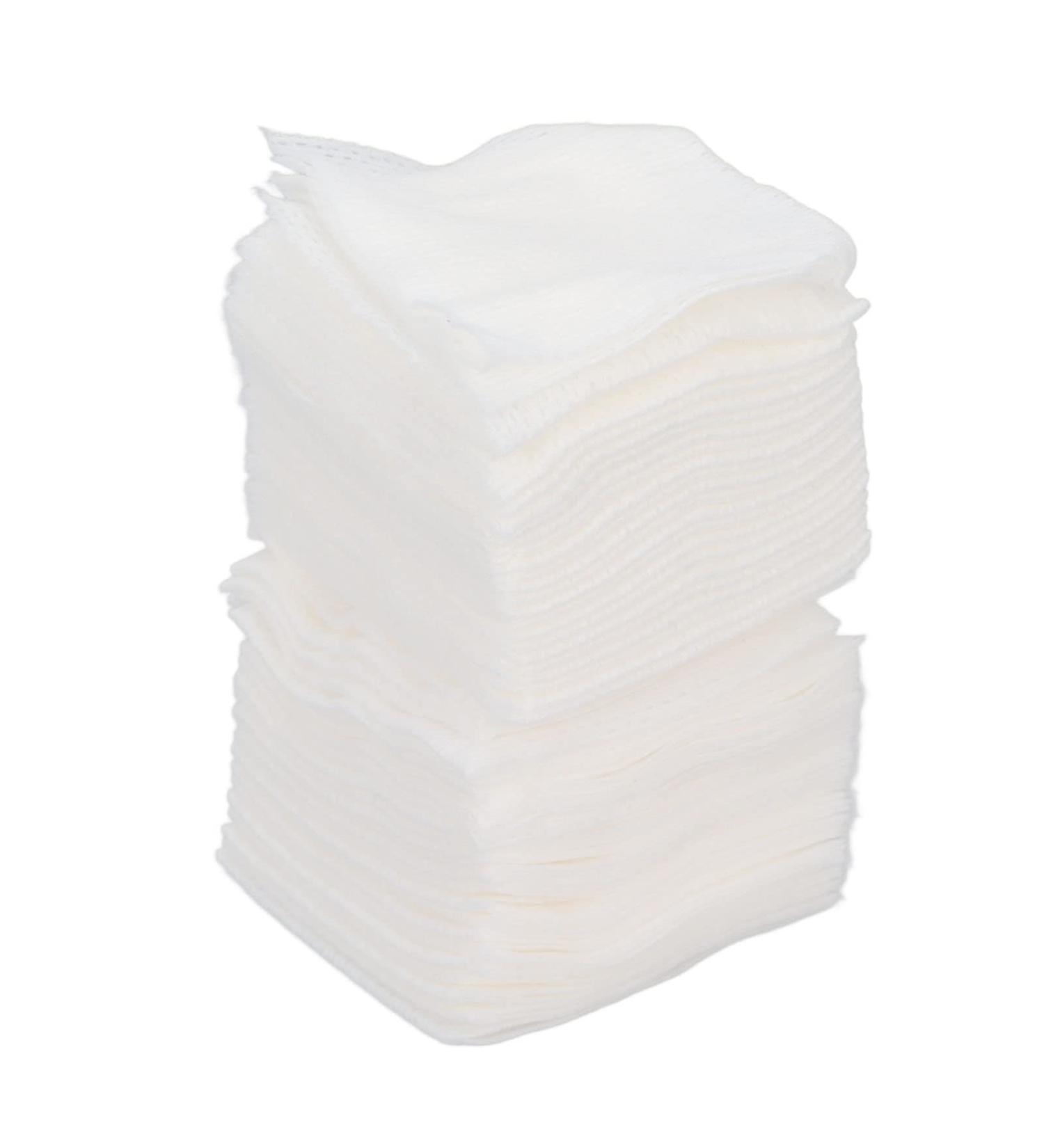 Makeup Cotton Portable Absorbent 200 Pieces Beauty Salon Skin Care Cotton Pad for Home Travel - Buy Online on GoSupps.com