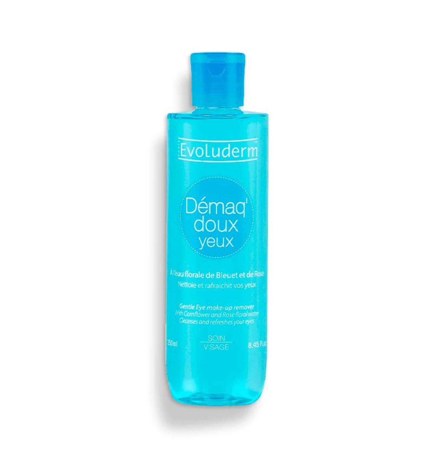 EVOLUDERM D maq' Yeux Doux - 250 ml - 96% d Origine Naturelle - V gan - Fabrication Fran aise