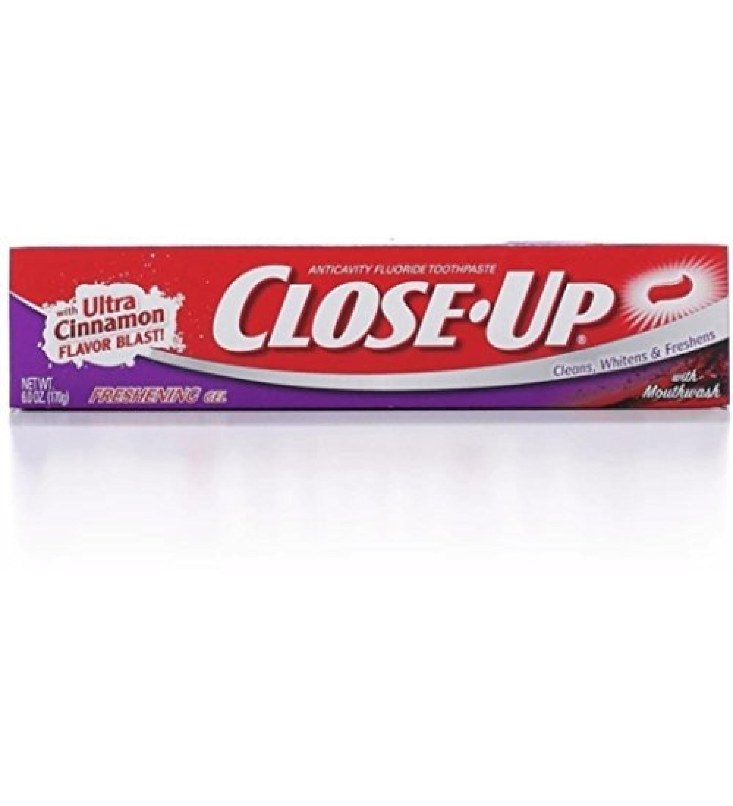 Close-Up Toothpaste Gel Freshening Red 6 oz by Close-Up