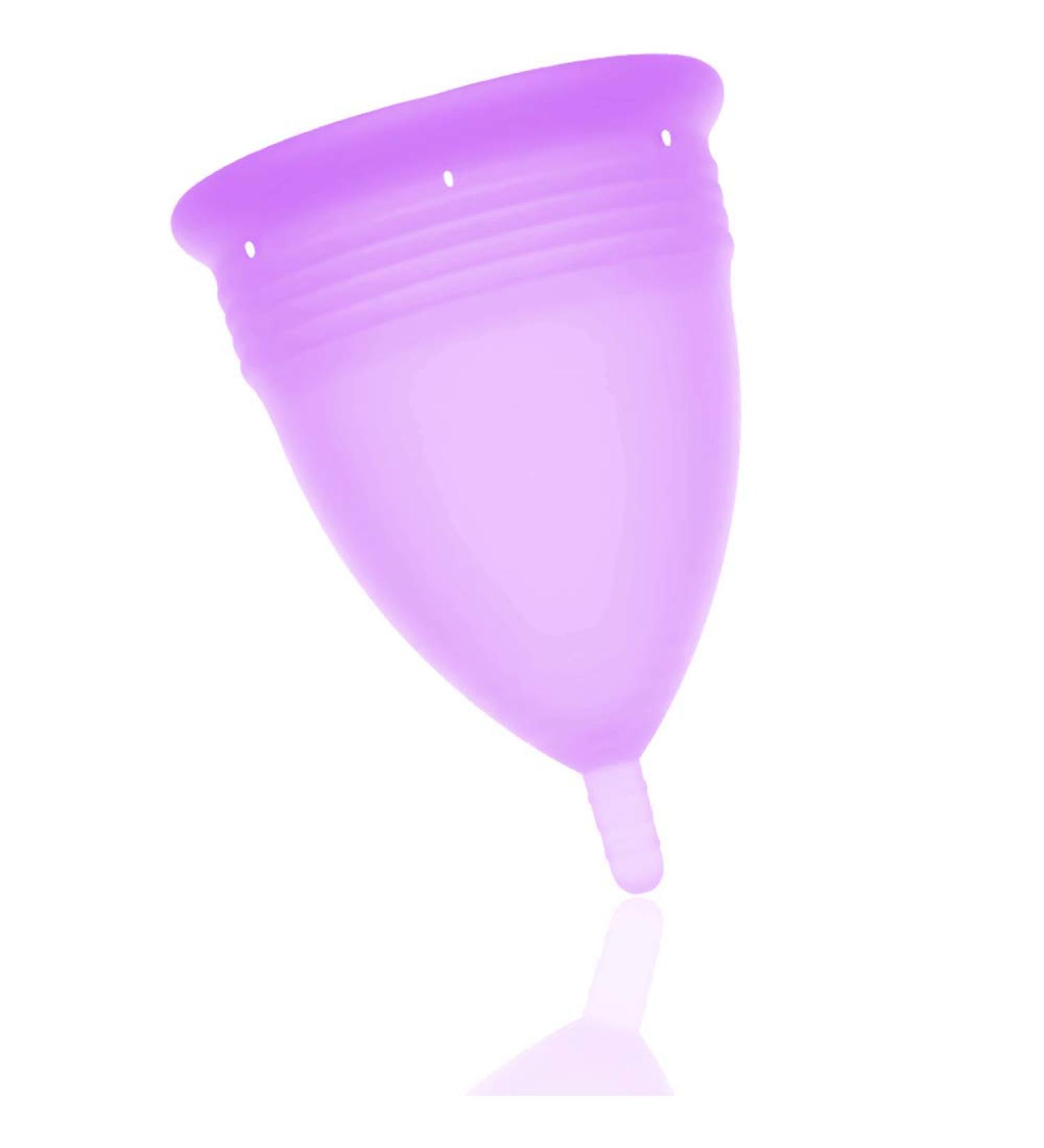 Stercup Menstrual Cup Size S - FDA Approved Silicone for Comfort & Hygiene | Eco-Friendly & Reusable | Purple - Buy Online on GoSupps.com