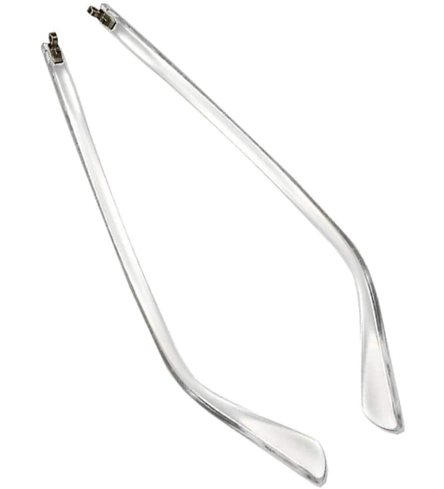 VekkEr Eyewear Leg - Transparent Plastic Glasses Temples | 1 Pair Eyeglass Accessories for Stylish Vision - Buy Online on GoSupps.com