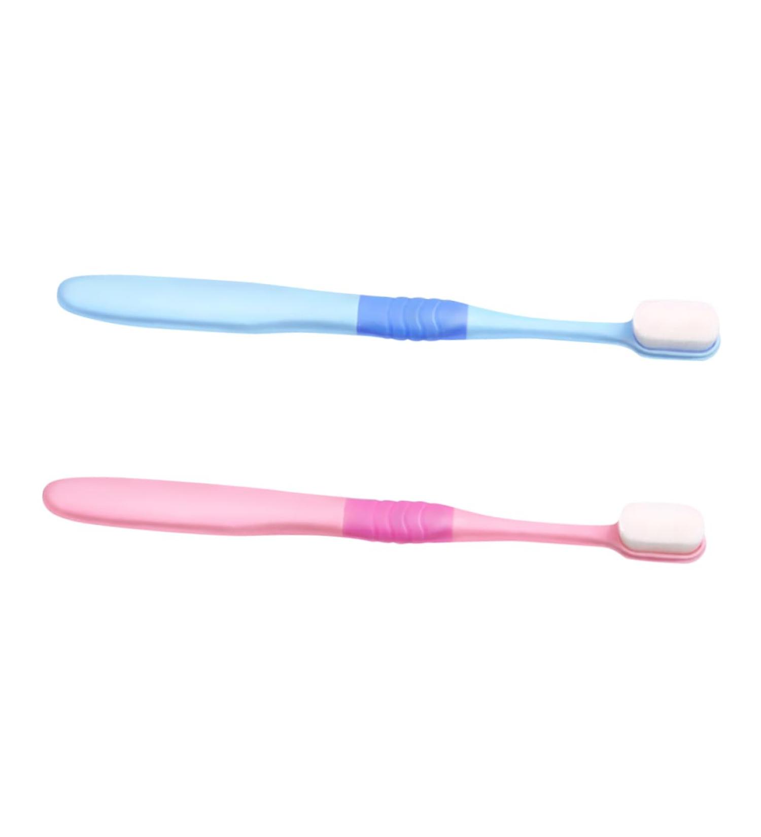Anneomas Micro-Nano Toothbrush Set - 2 Ultra-Sensitive Toothbrushes for Children & Adults | Perfect for Sensitive Gums & Post-Birth Oral Care - Buy Online on GoSupps.com