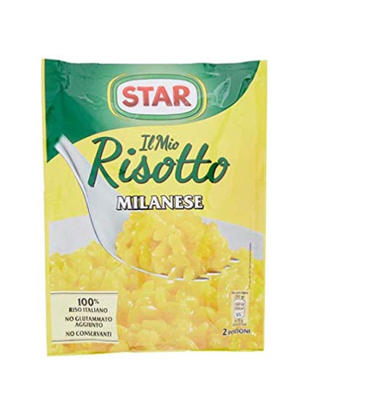 Star il mio Risotto allo zafferano rice saffron 175g Italian ready dishes