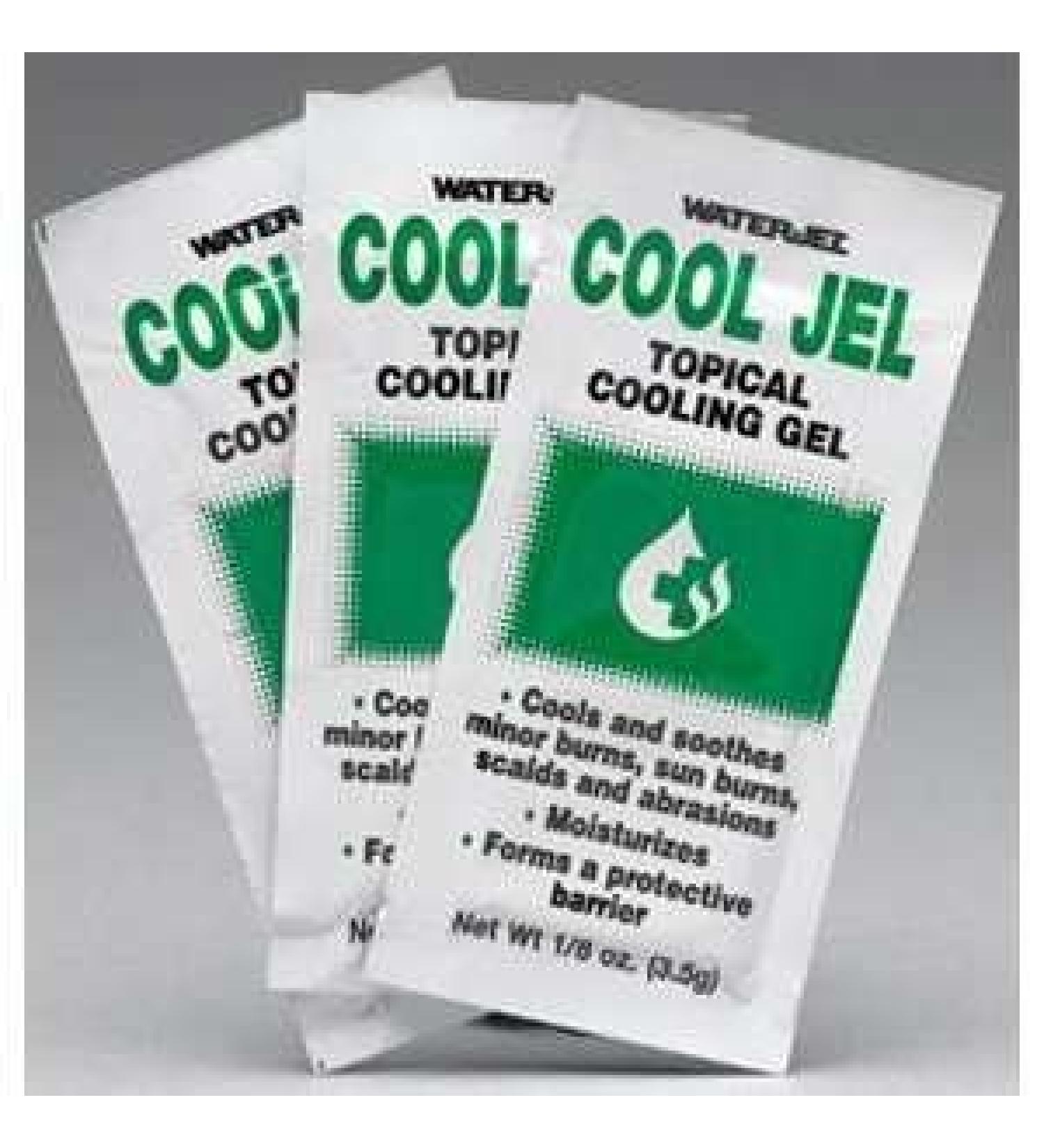 Cool Jel Topical Cooling Gel - For Burns Cuts Scrapes and Abrasions (24/PK)
