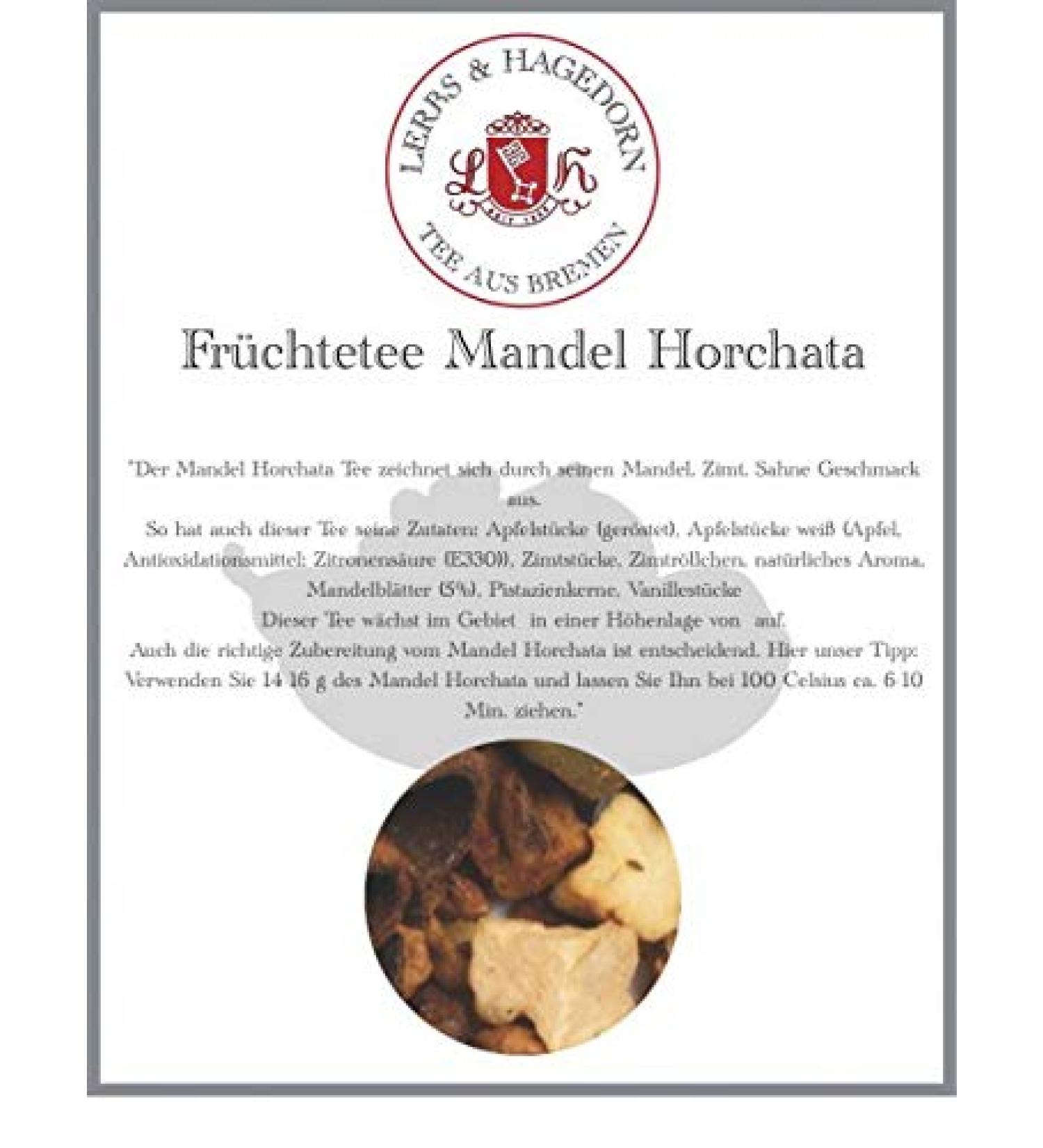  Lerbs & Hagedorn Horchata Almond Fruit Tea 2kg - Buy Online on GoSupps.com