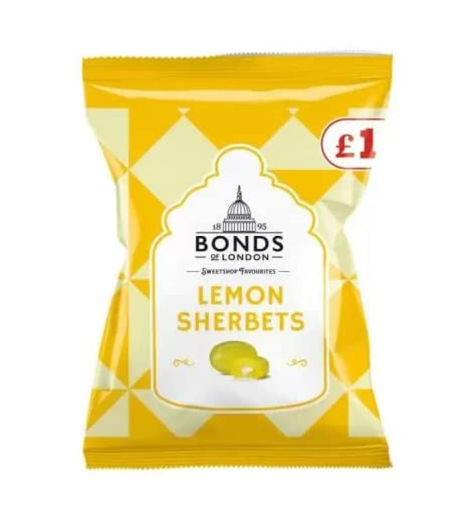 Ellies Jellies Sherbet Lemons Bags 120g x1