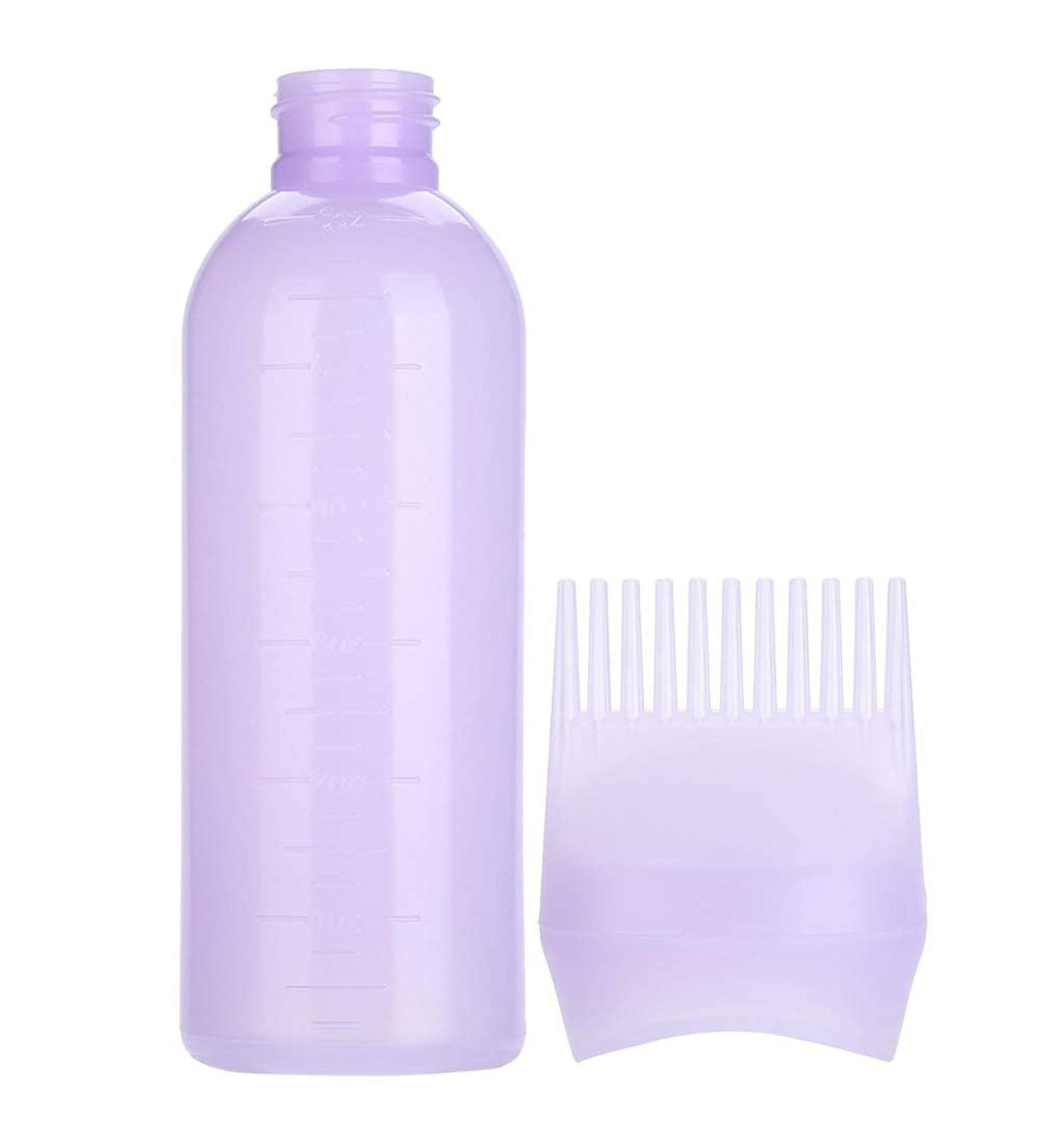 3 Colors Hair Dyeing Bottle Brush 160Ml Easy Use Applicator Bottle For Hair Dye With Scale Suit For Professional Hair Coloring Dye Hair Oiling Care Hair Bleach Home Diy Use(Purple) - Buy Online on GoSupps.com