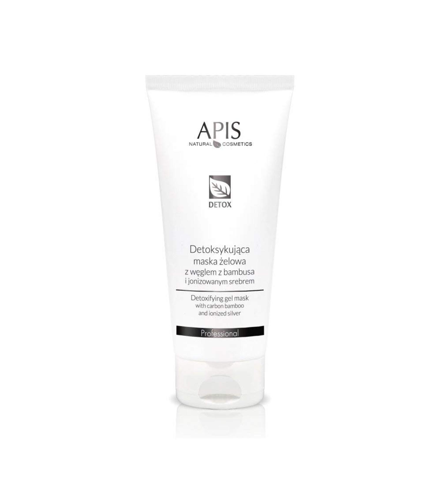 APIS Professional APIS Detoxifying Gel Mask with Bamboo Charcoal and Ionized Silver 200ml