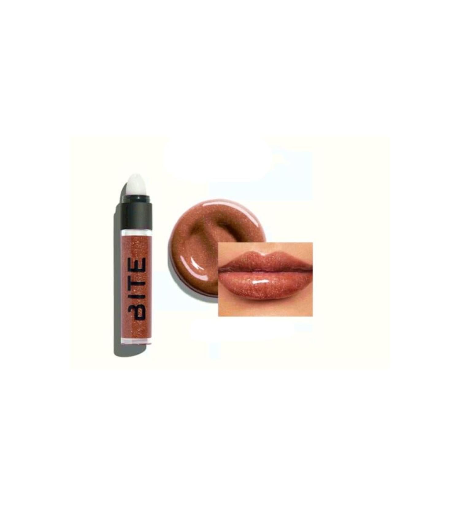 Bite Beauty Yaysayer Plumping Lip Gloss - Cinnamon Twist Shimmering Deep Brown 0.17oz | International Shipping Available - Buy Online on GoSupps.com