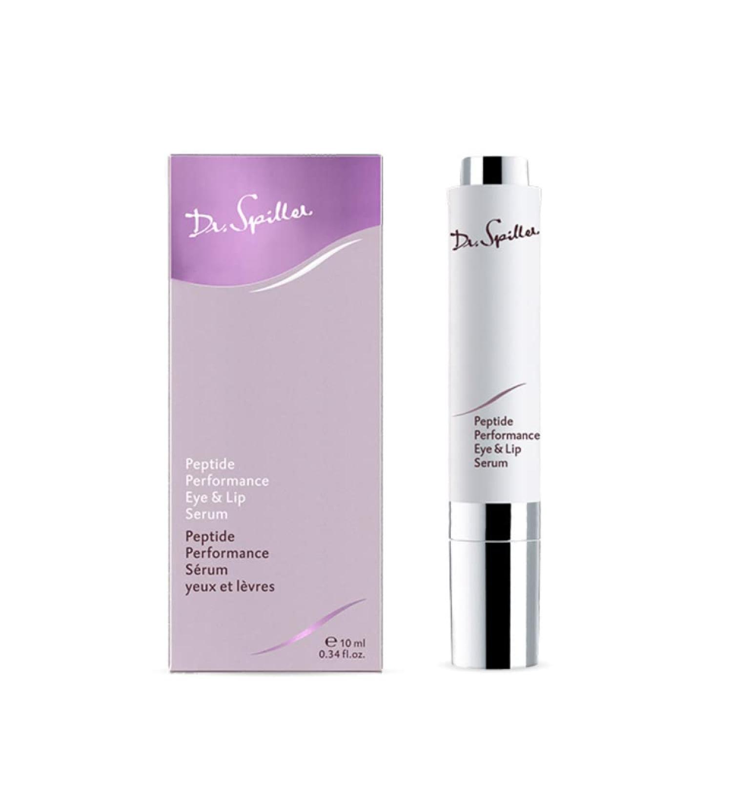Dr AS Player Dr Spiller Peptide Performance Eye & Lip Serum Prevents eye shadow With hyaluronic acid Cooling effect through Rollon 10 ml