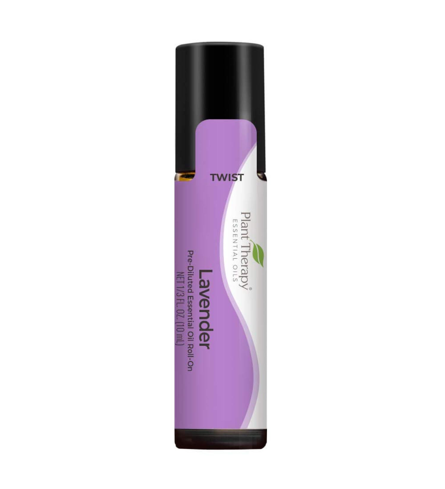 Plant Therapy Lavender Essential Oil Roll-On 10 mL - 100% Pure, Pre-Diluted, Therapeutic Grade, Natural Aromatherapy - Buy Online on GoSupps.com