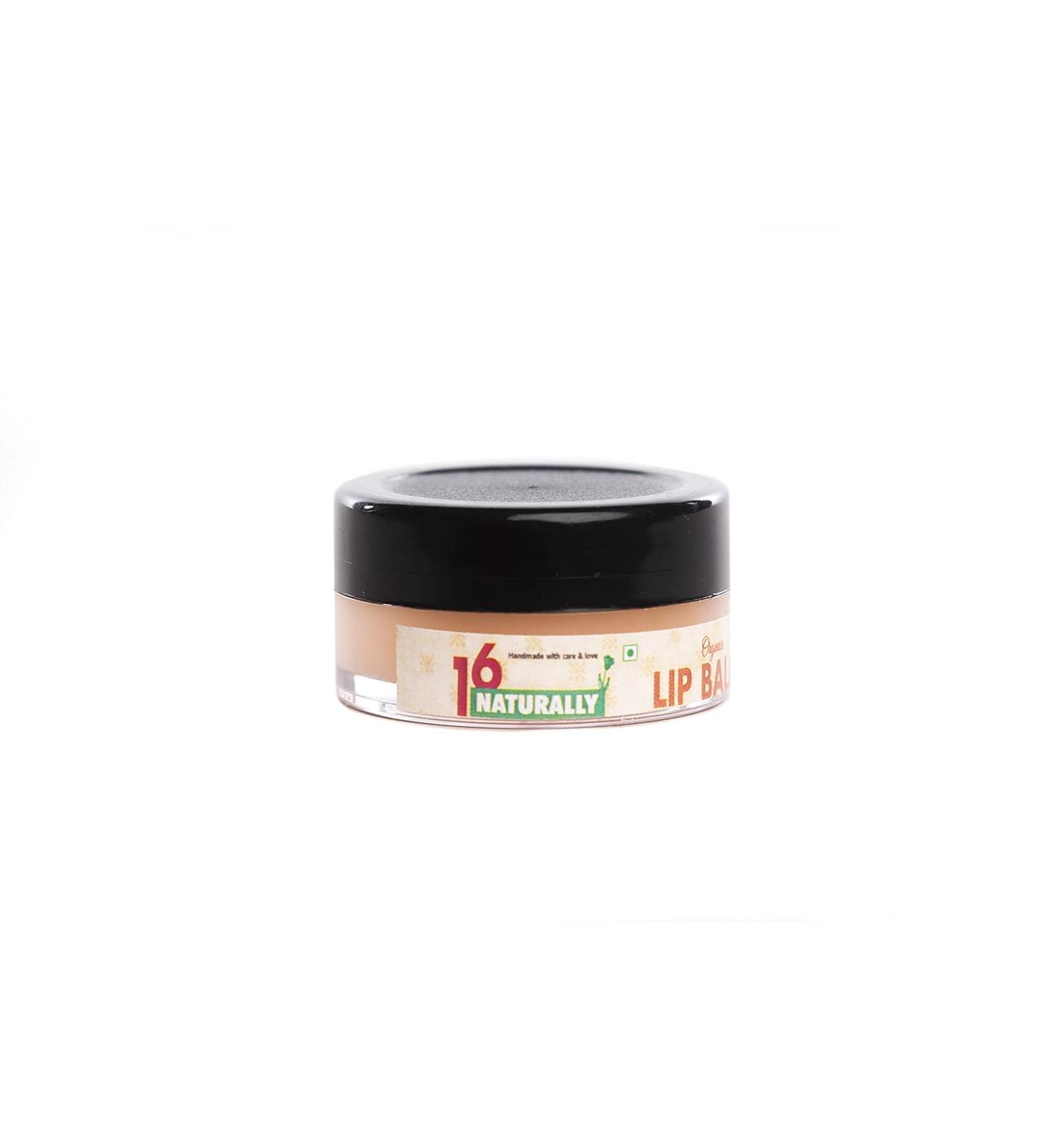 PRZX Pure Handmade Lip Balm Orange Flavor Moisturizing & Nourishing Formula 8 g