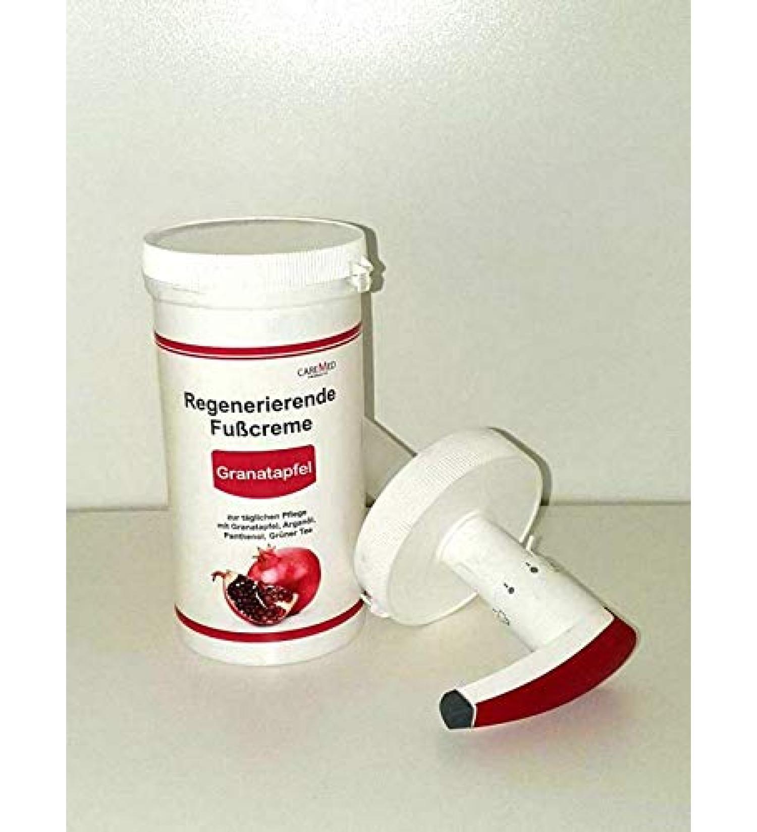 Regenerating foot cream with pomegranate 450 ml can with dosing pump
