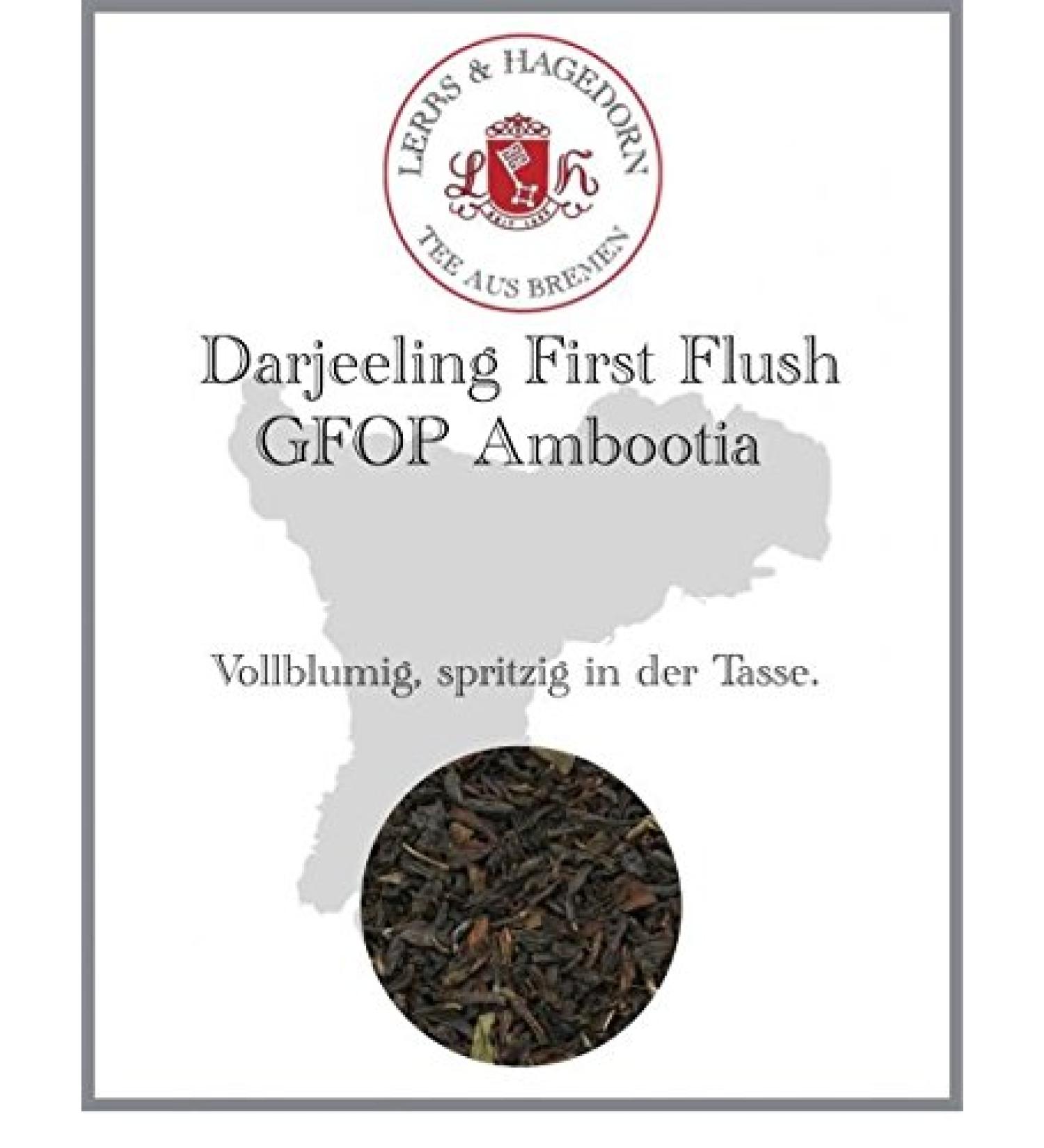  Lerbs & Hagedorn Darjeeling First Flush GFOP Ambootia 1 kg - Buy Online on GoSupps.com
