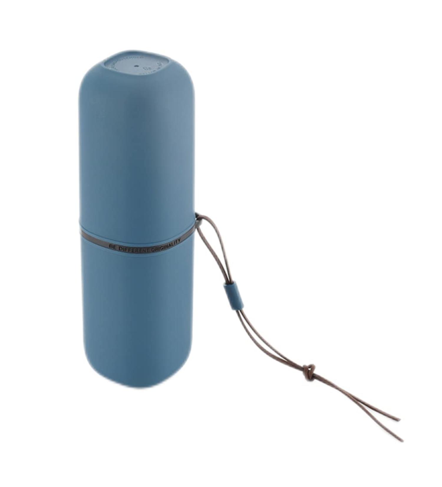 Portable Toothbrush Case for Travel | Travel-Friendly Wash Cup Carrier with Lanyard | Perfect for Business Trips - Buy Online on GoSupps.com