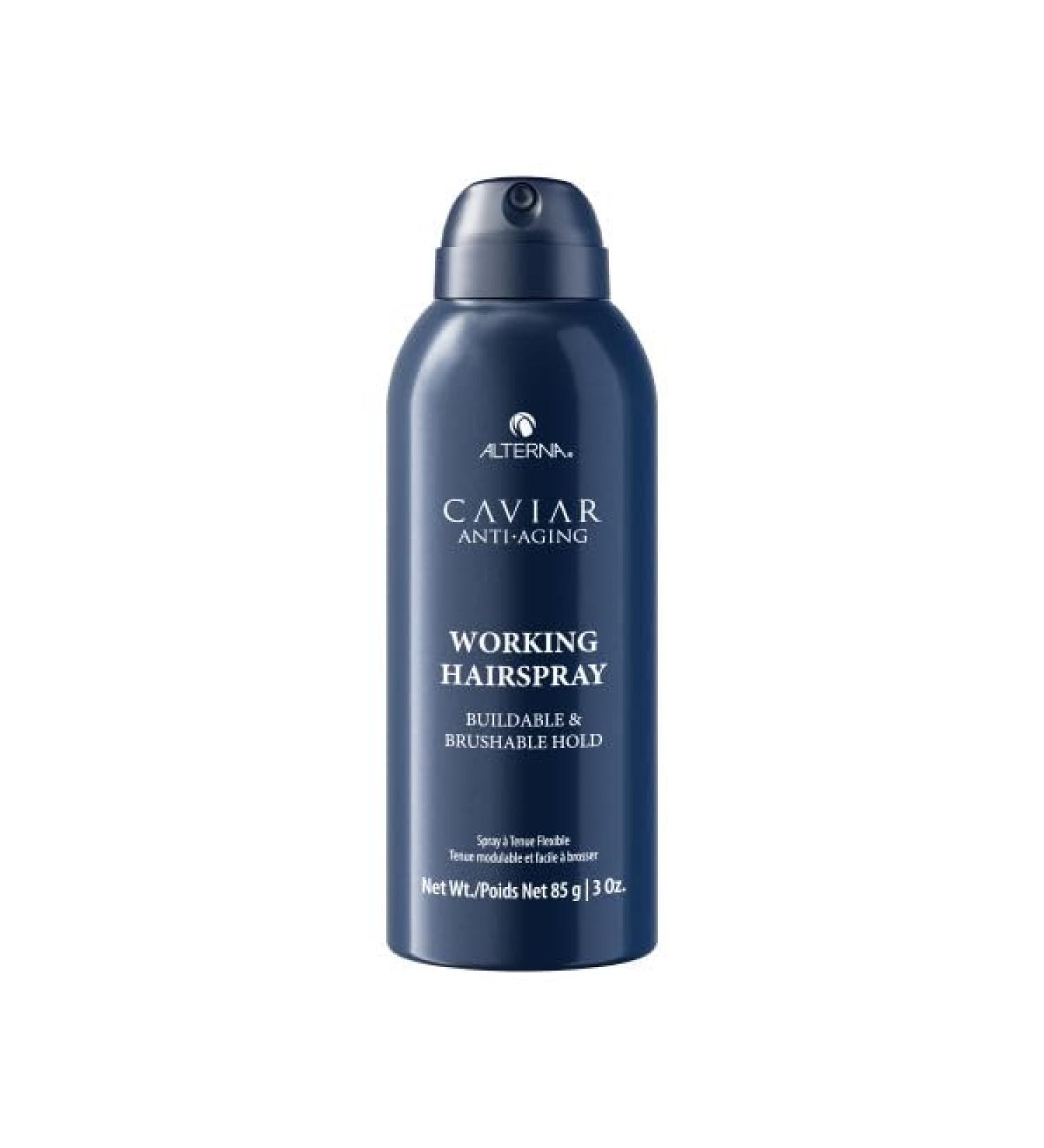 CAVIAR Anti-Aging Working Hairspray | Buildable Brushable Hold | Helps Control Frizz & Adds Shine | Sulfate Free Alterna Signature 3 Fl Oz (Pack of 1) - Buy Online on GoSupps.com
