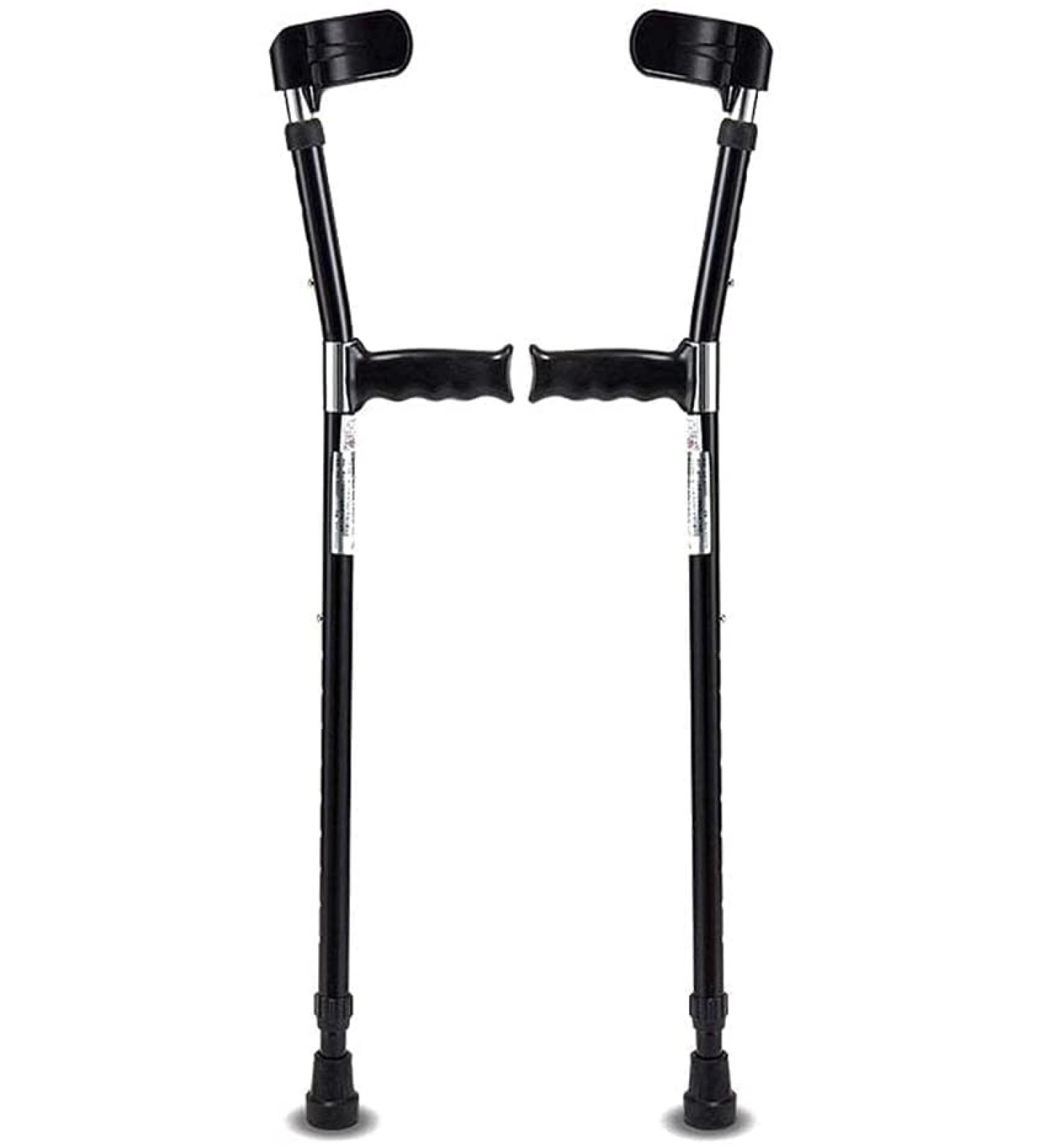 ATHUAHLR LRVTREC Forearm Crutches Adjustable Folding Cane Crutch Underarm Walker Disabled Persons Crutches Walking Stick Rehabilitation Elbows Lightweight Retractable Aluminum Alloy Lightweight Arm - Buy Online on GoSupps.com