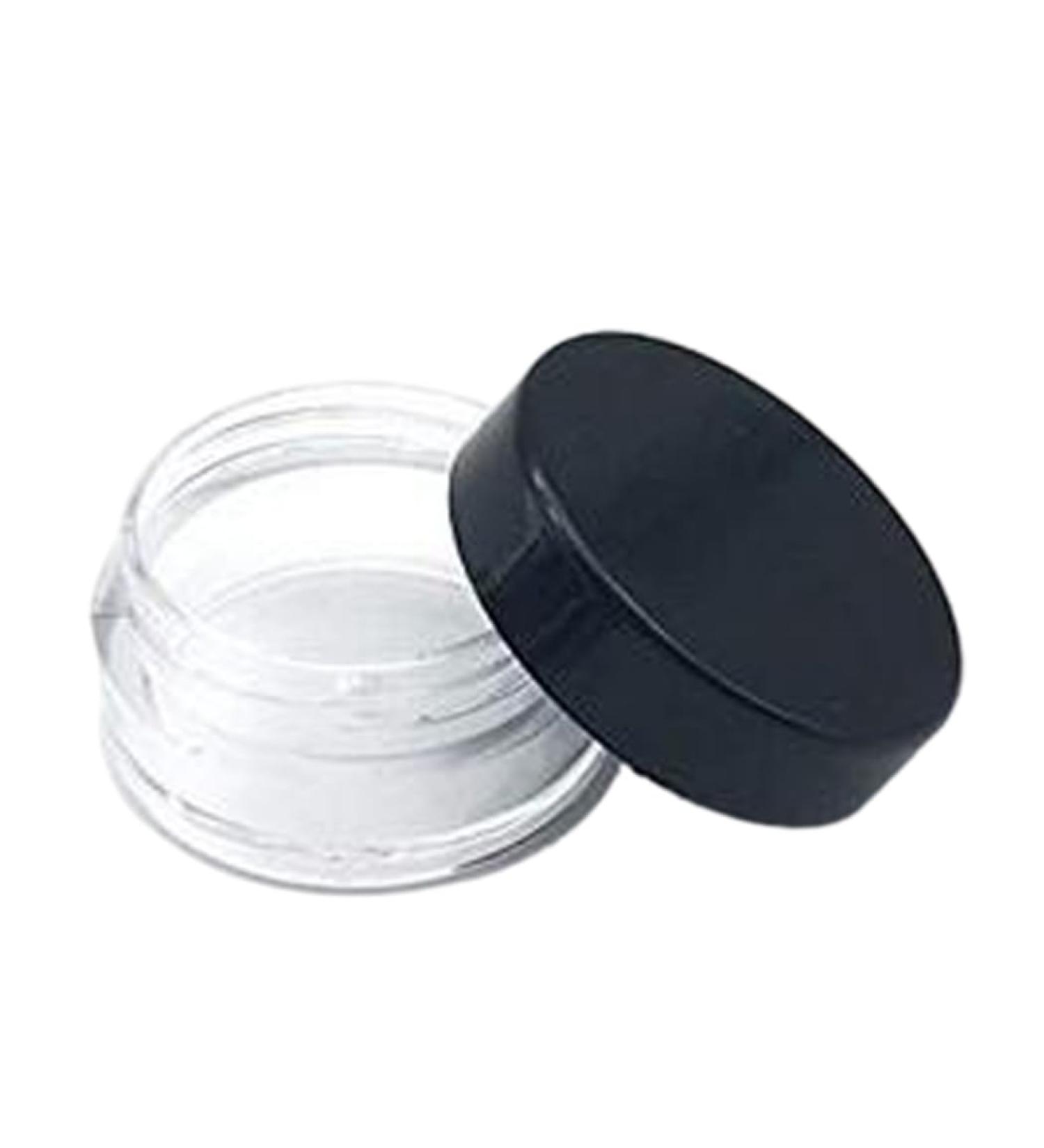 Round Empty Sample Jar Cosmetic Container Jar 3 Gram Travel Empty Sample Jar Round Make Up Refillable Containers - Buy Online on GoSupps.com