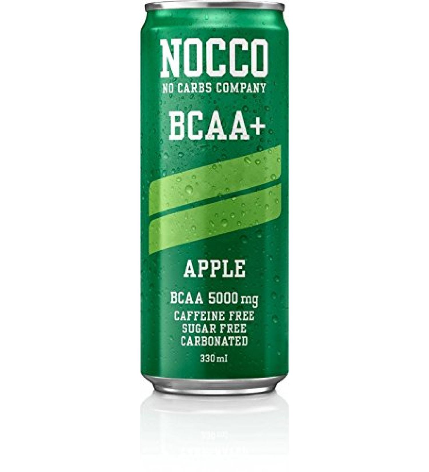 NOCCO (No Carbs Company) BCAA (Caffeine Free) - Apple (12)