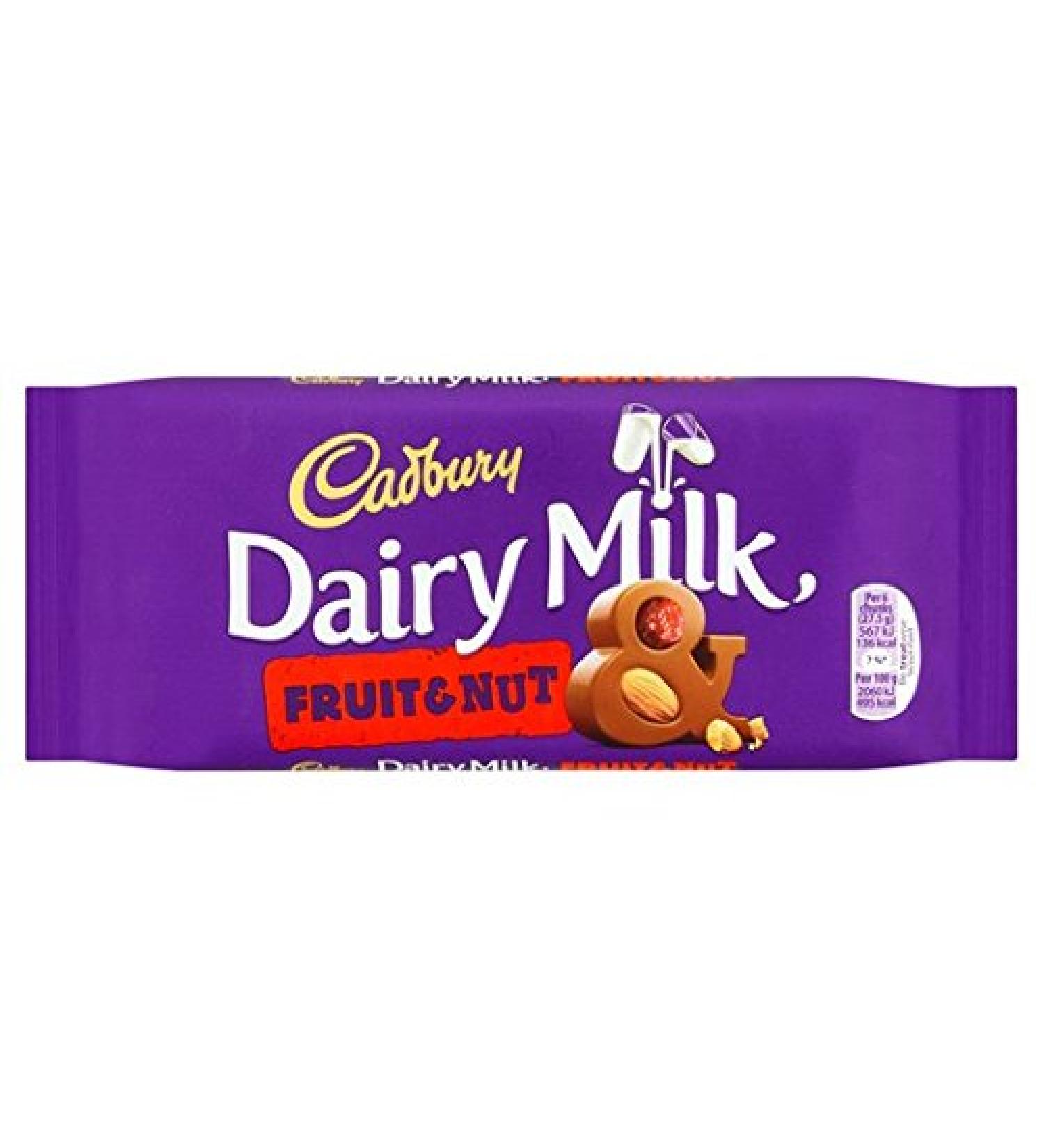 Cadbury Cadbury Fruity Milk and Nuts 120g