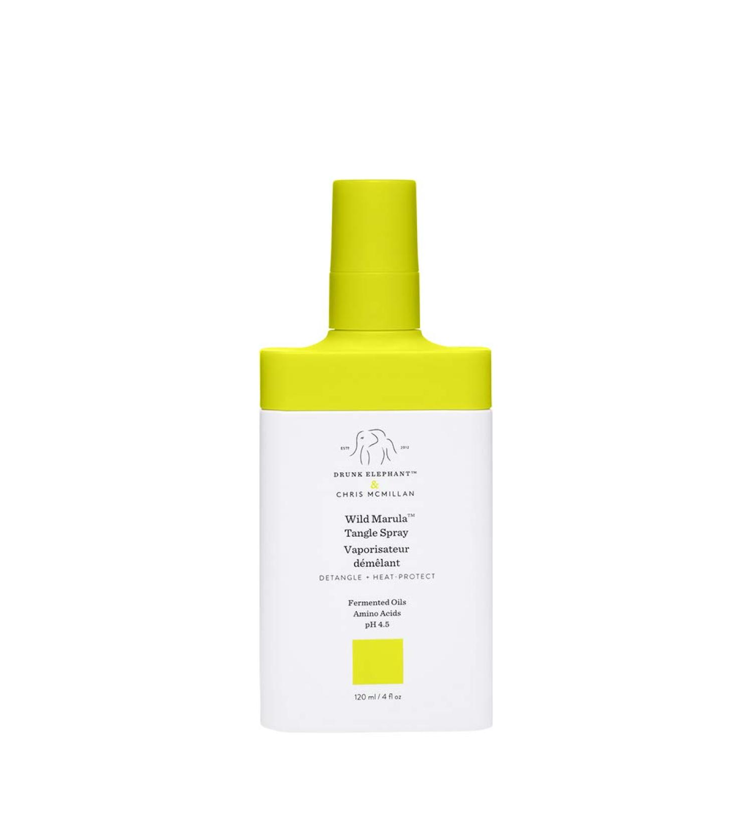 Drunk Elephant Wild Marula Tangle Spray - Weightless Heat-Protectant Detangler (4 fl oz) - Buy Online on GoSupps.com